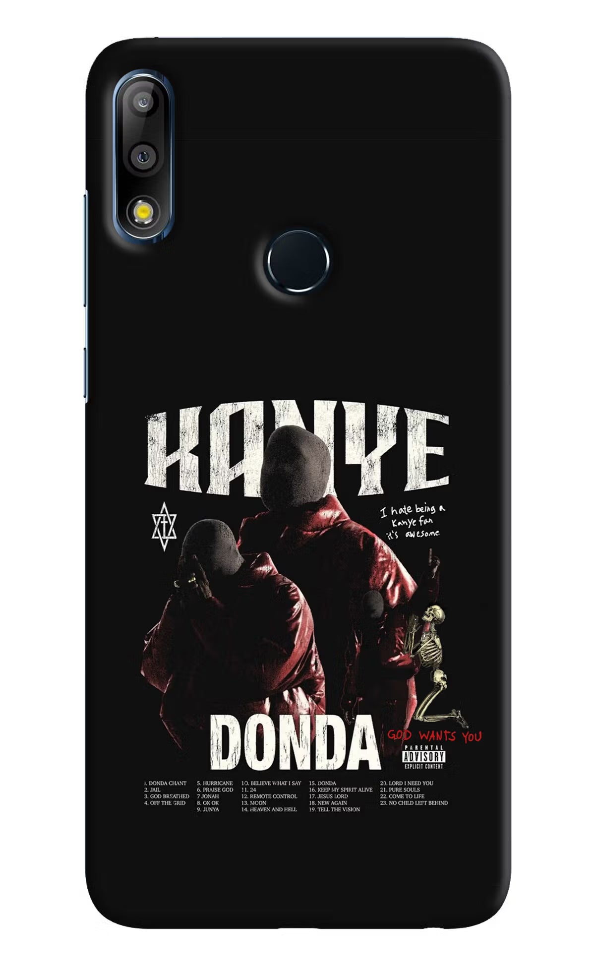 Donda Kanye West Asus Zenfone Max Pro M2 Back Cover - Donda Kanye West Asus Zenfone Max Pro M2 Hard Case Back Cover by Casekaro Donda Kanye West Asus Zenfone Max Pro M2 Hard Case Back Cover by Casekaro