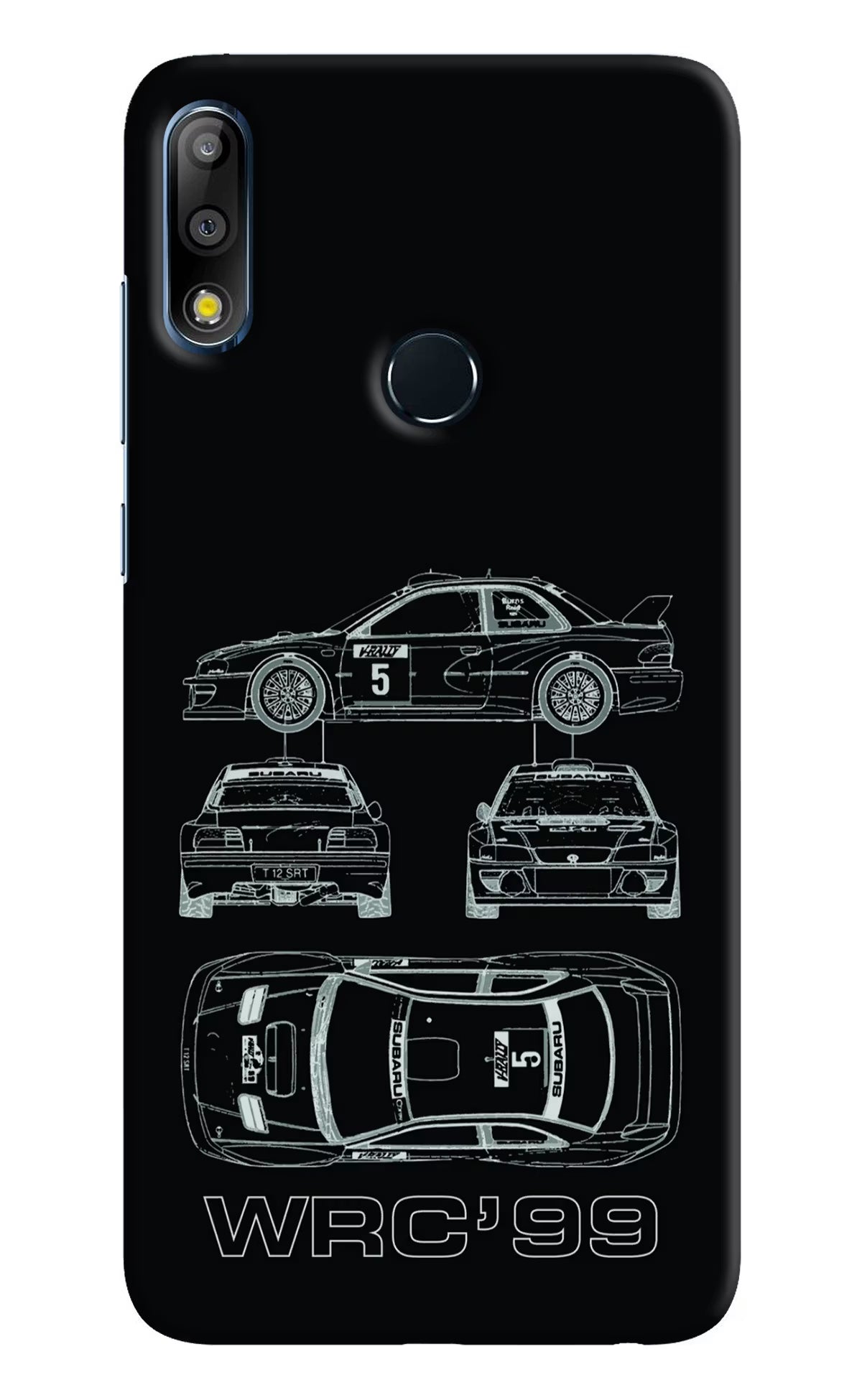 WRC'99 Asus Zenfone Max Pro M2 Back Cover - WRC'99 Asus Zenfone Max Pro M2 Hard Case Back Cover by Casekaro WRC'99 Asus Zenfone Max Pro M2 Hard Case Back Cover by Casekaro