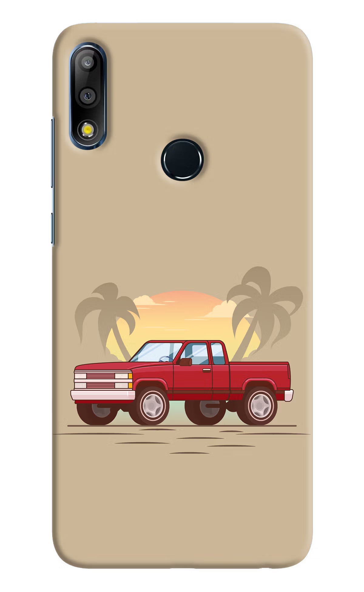 Desert Classic Drive Asus Zenfone Max Pro M2 Back Cover - Desert Classic Drive Asus Zenfone Max Pro M2 Hard Case Back Cover by Casekaro Desert Classic Drive Asus Zenfone Max Pro M2 Hard Case Back Cover by Casekaro