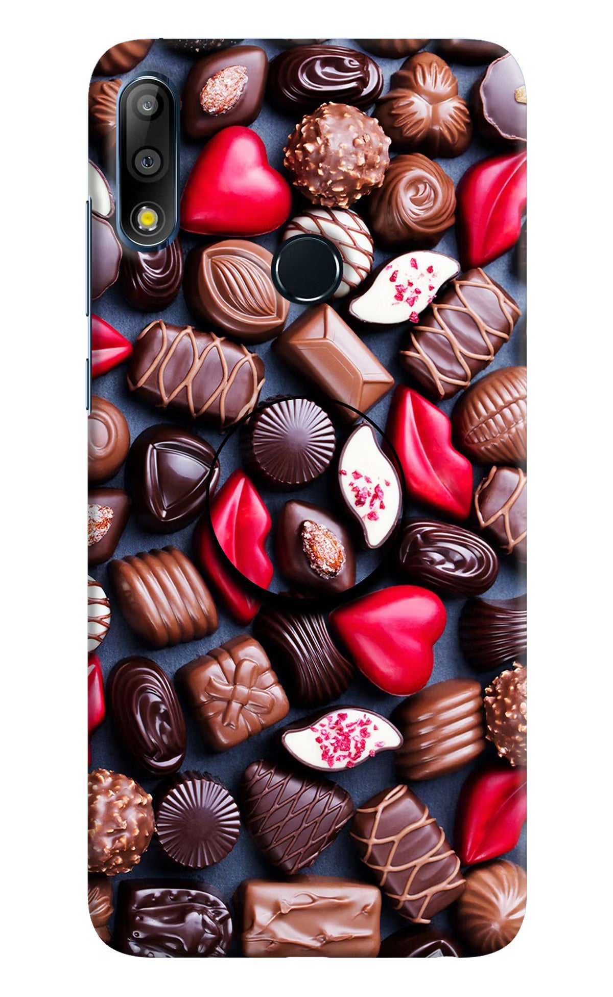 Chocolates Asus Zenfone Max Pro M2 Pop Case - Chocolates Asus Zenfone Max Pro M2 Pop Case by Casekaro Chocolates Asus Zenfone Max Pro M2 Pop Case by Casekaro