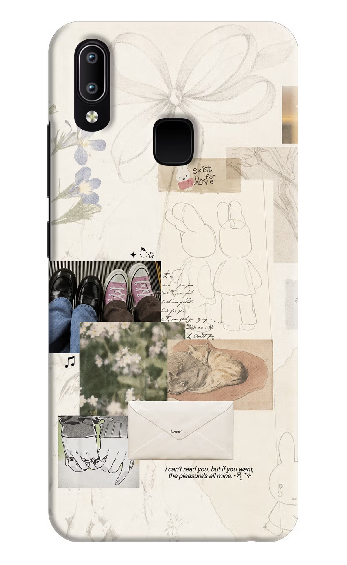 Soft Aesthetic Vivo Y91/Y93/Y95 Back Cover - Soft Aesthetic Vivo Y91/Y93/Y95 Back Cover Soft Aesthetic Vivo Y91/Y93/Y95 Back Cover