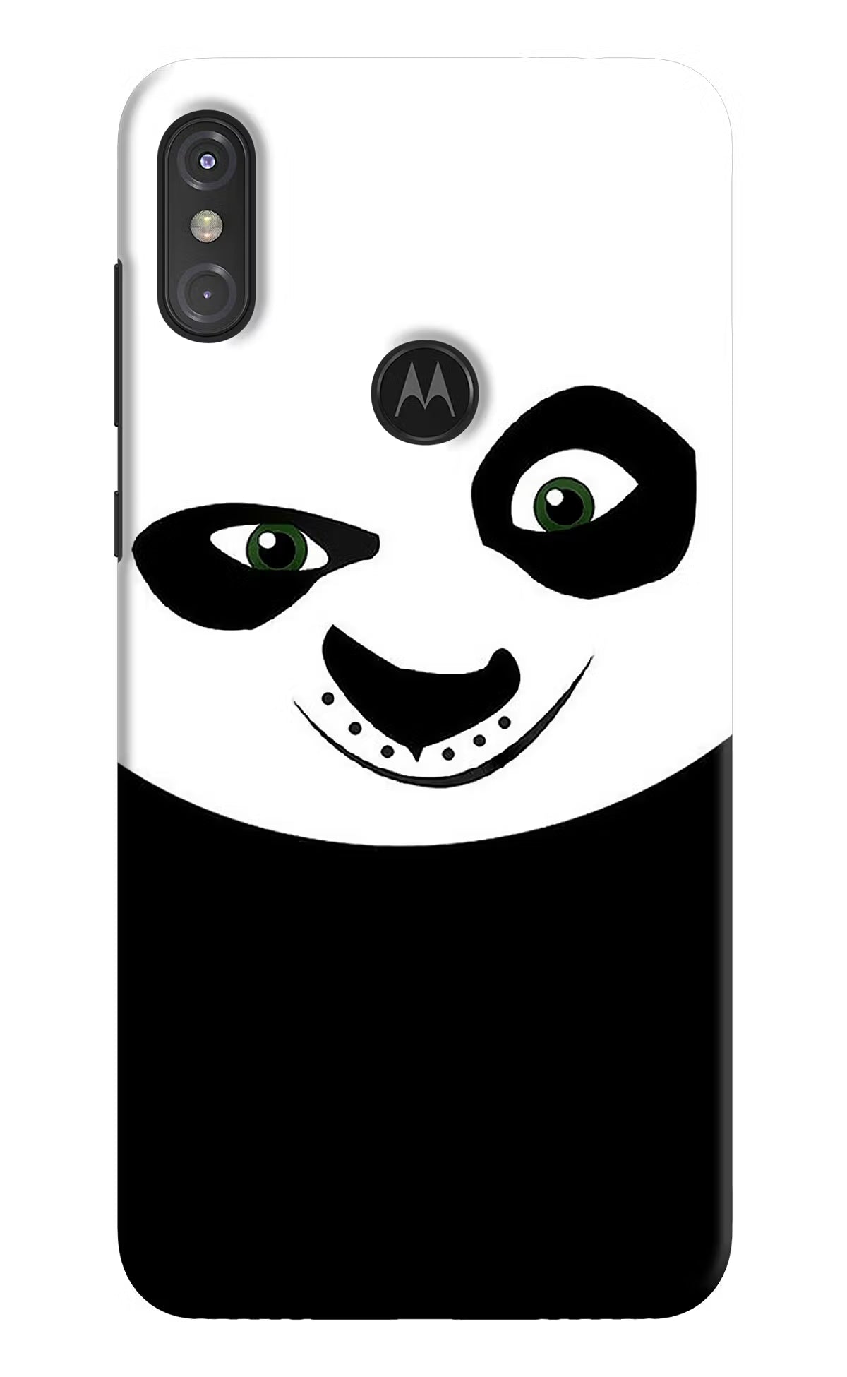 Panda Moto One Power Back Cover - Panda Moto One Power Hard Case Back Cover by Casekaro Panda Moto One Power Hard Case Back Cover by Casekaro