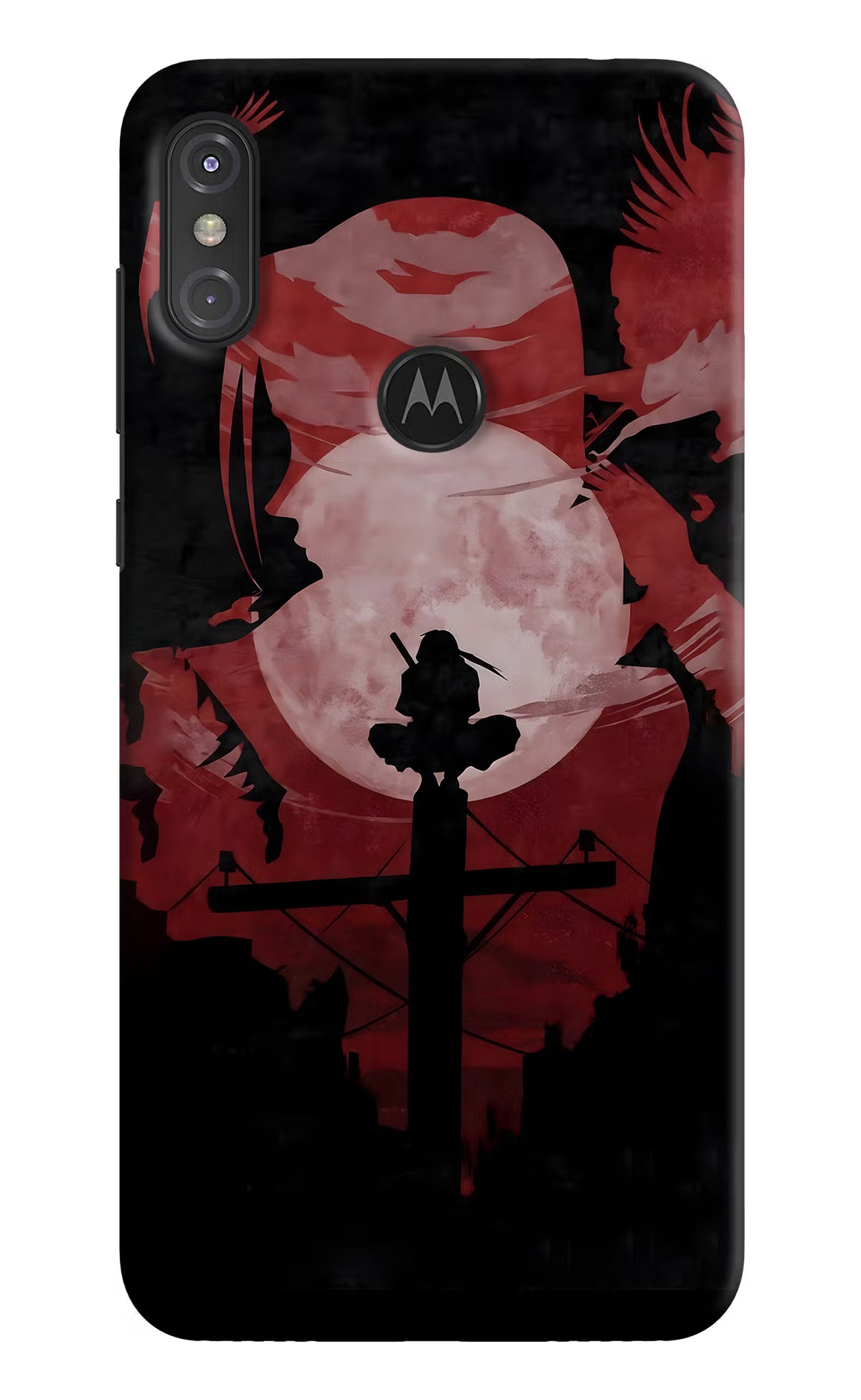 Naruto Anime Moto One Power Back Cover - Naruto Anime Moto One Power Hard Case Back Cover by Casekaro Naruto Anime Moto One Power Hard Case Back Cover by Casekaro