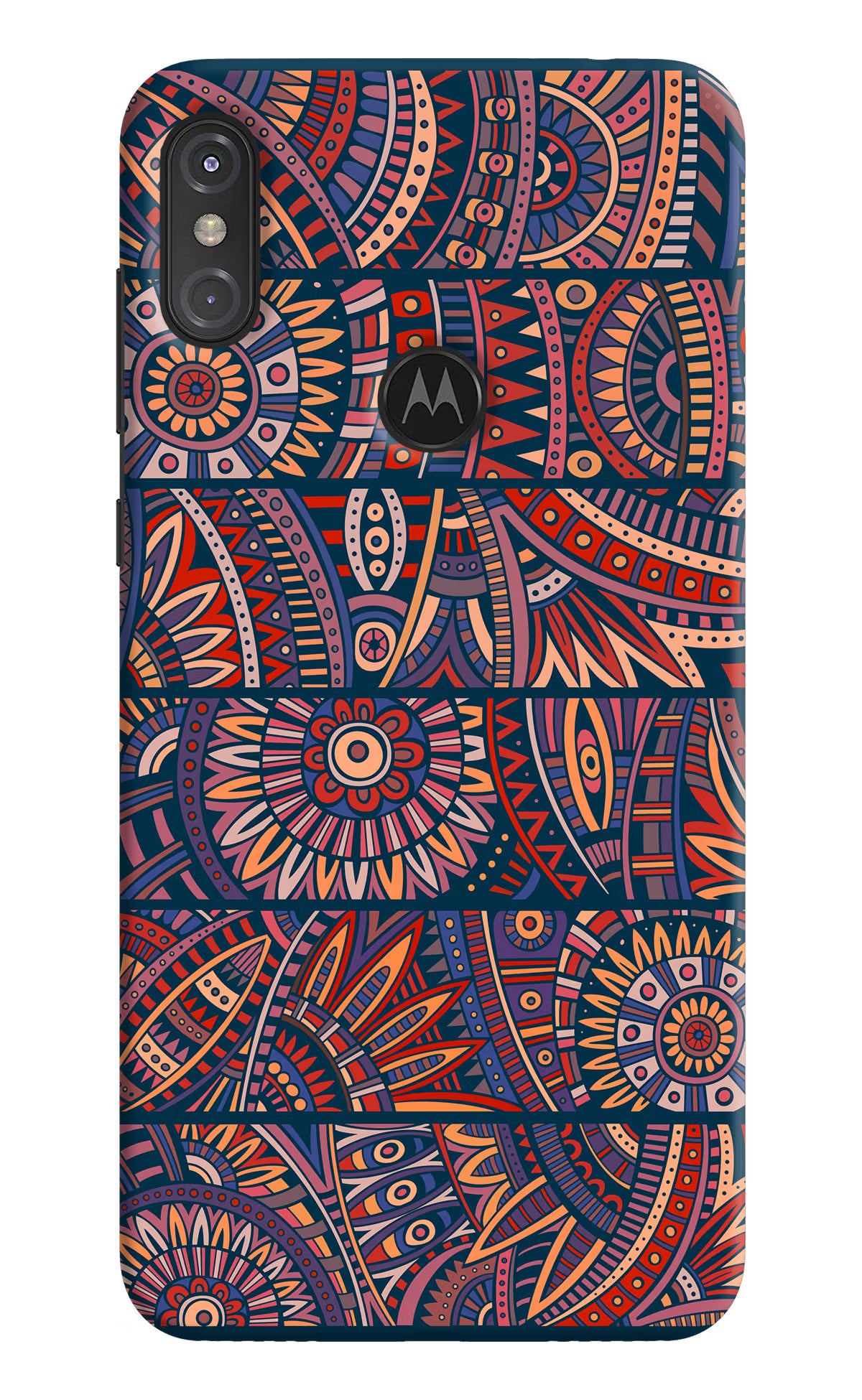 African Culture Design Moto One Power Back Cover - African Culture Design Moto One Power Hard Case Back Cover by Casekaro African Culture Design Moto One Power Hard Case Back Cover by Casekaro