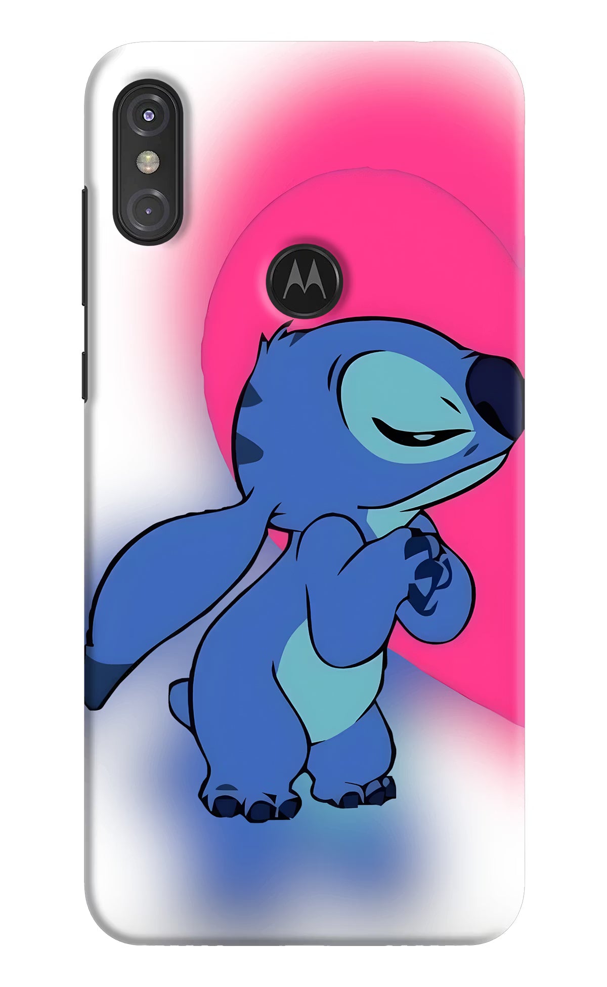 Stitch Hug Moto One Power Back Cover - Stitch Hug Moto One Power Back Cover Stitch Hug Moto One Power Back Cover