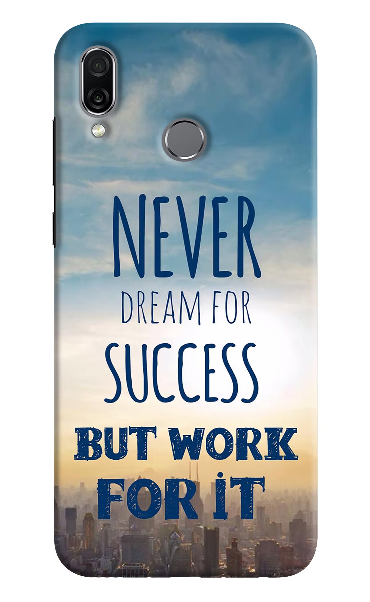 Never Dream For Success But Work For It Honor Play Back Cover - Never Dream For Success But Work For It Honor Play Hard Case Back Cover by Casekaro Never Dream For Success But Work For It Honor Play Hard Case Back Cover by Casekaro