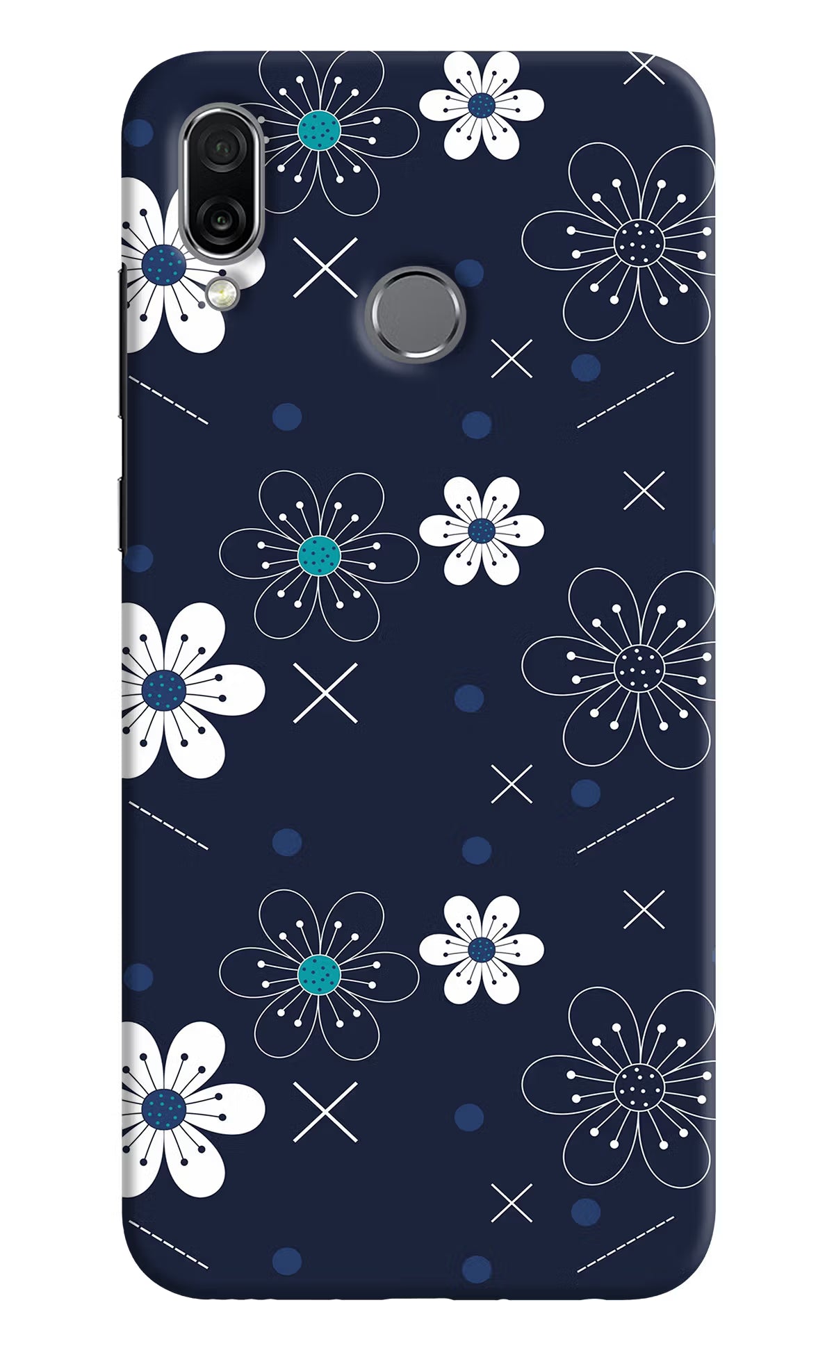 Flowers Honor Play Back Cover - Flowers Honor Play Hard Case Back Cover by Casekaro Flowers Honor Play Hard Case Back Cover by Casekaro