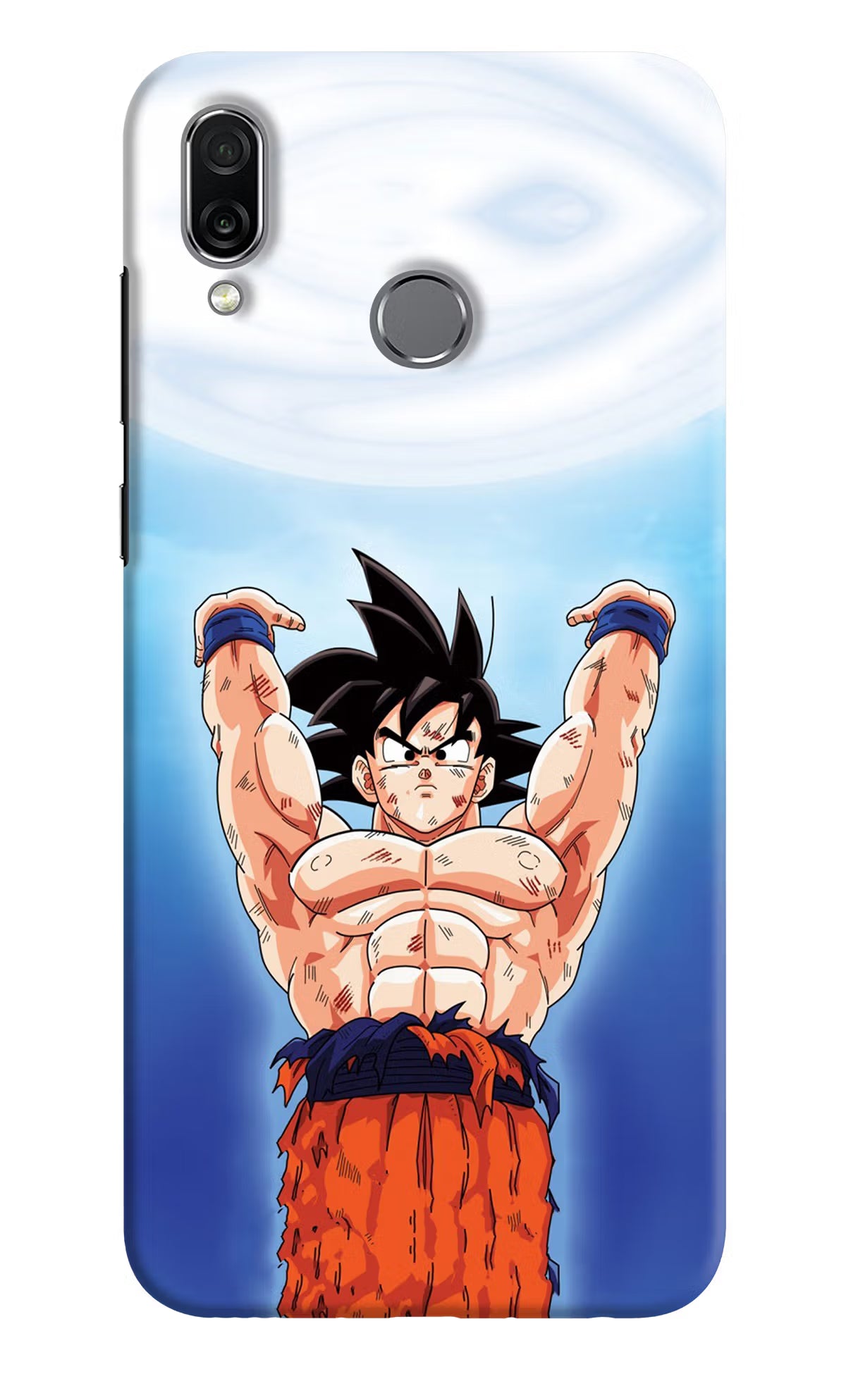 Goku Power Honor Play Back Cover - Goku Power Honor Play Hard Case Back Cover by Casekaro Goku Power Honor Play Hard Case Back Cover by Casekaro