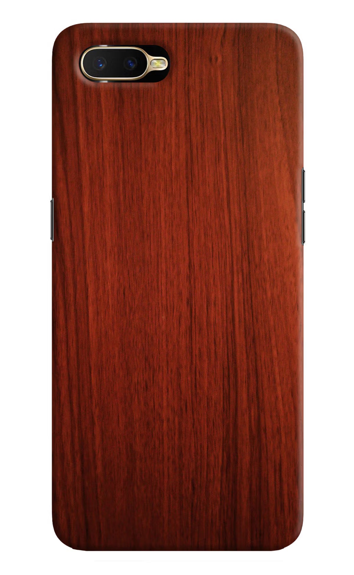 Wooden Plain Pattern Oppo K1 Back Cover - Wooden Plain Pattern Oppo K1 Hard Case Back Cover by Casekaro Wooden Plain Pattern Oppo K1 Hard Case Back Cover by Casekaro