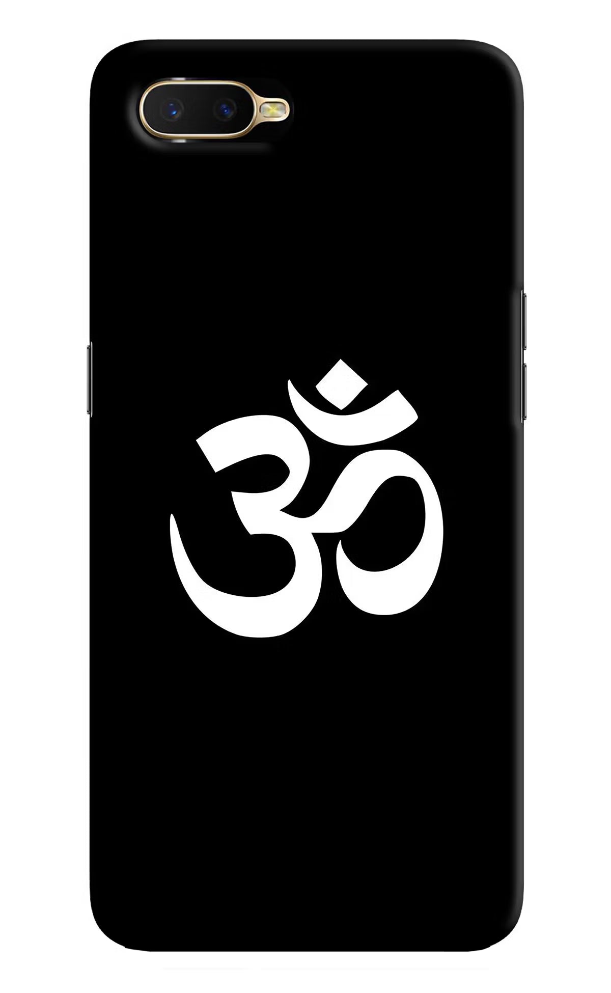 Om Oppo K1 Back Cover - Om Oppo K1 Hard Case Back Cover by Casekaro Om Oppo K1 Hard Case Back Cover by Casekaro