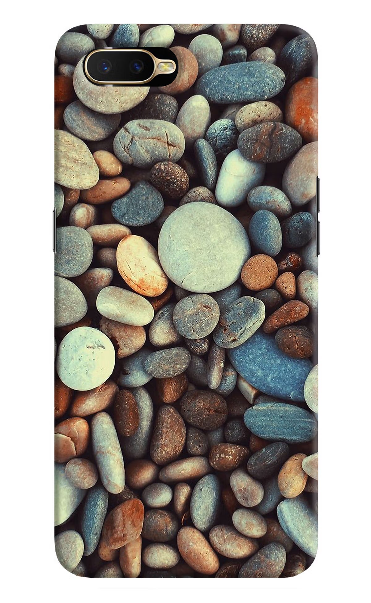 Pebble Oppo K1 Back Cover - Pebble Oppo K1 Hard Case Back Cover by Casekaro Pebble Oppo K1 Hard Case Back Cover by Casekaro