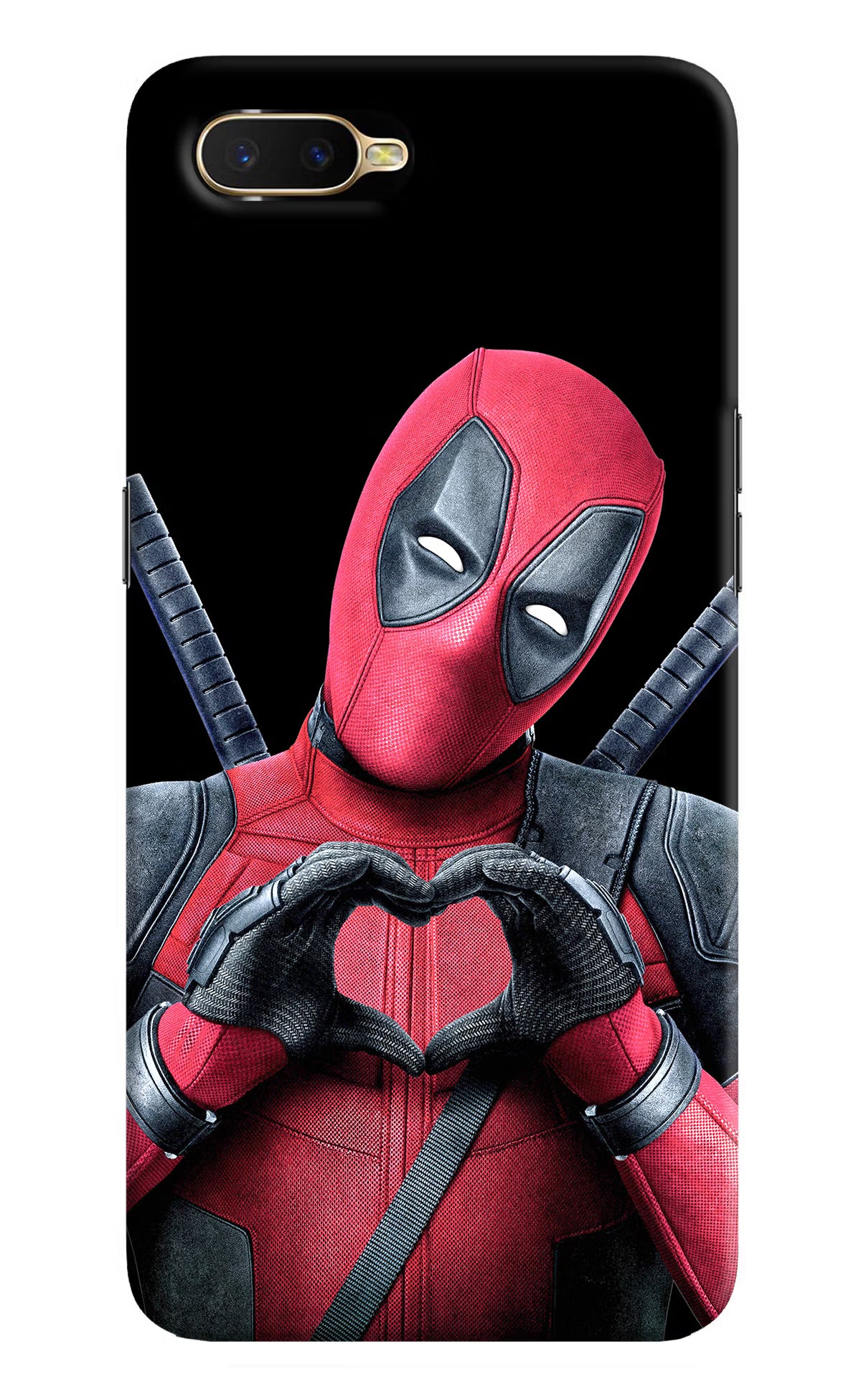 Deadpool Oppo K1 Back Cover - Deadpool Oppo K1 Hard Case Back Cover by Casekaro Deadpool Oppo K1 Hard Case Back Cover by Casekaro