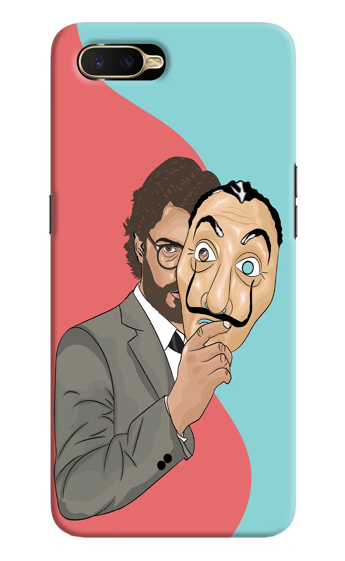 Professor Oppo K1 Back Cover - Professor Oppo K1 Hard Case Back Cover by Casekaro Professor Oppo K1 Hard Case Back Cover by Casekaro