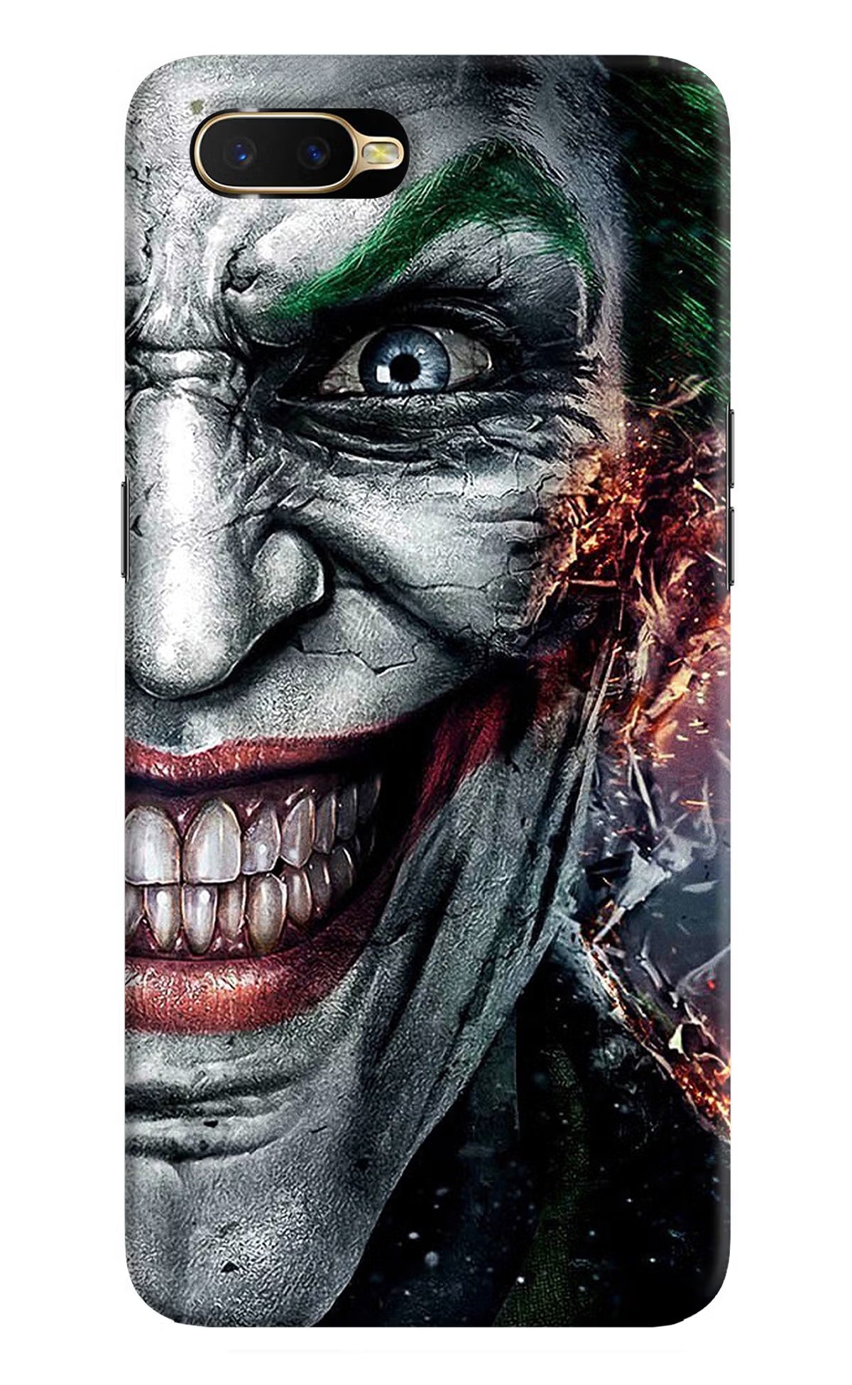 Joker Cam Oppo K1 Back Cover - Joker Cam Oppo K1 Hard Case Back Cover by Casekaro Joker Cam Oppo K1 Hard Case Back Cover by Casekaro