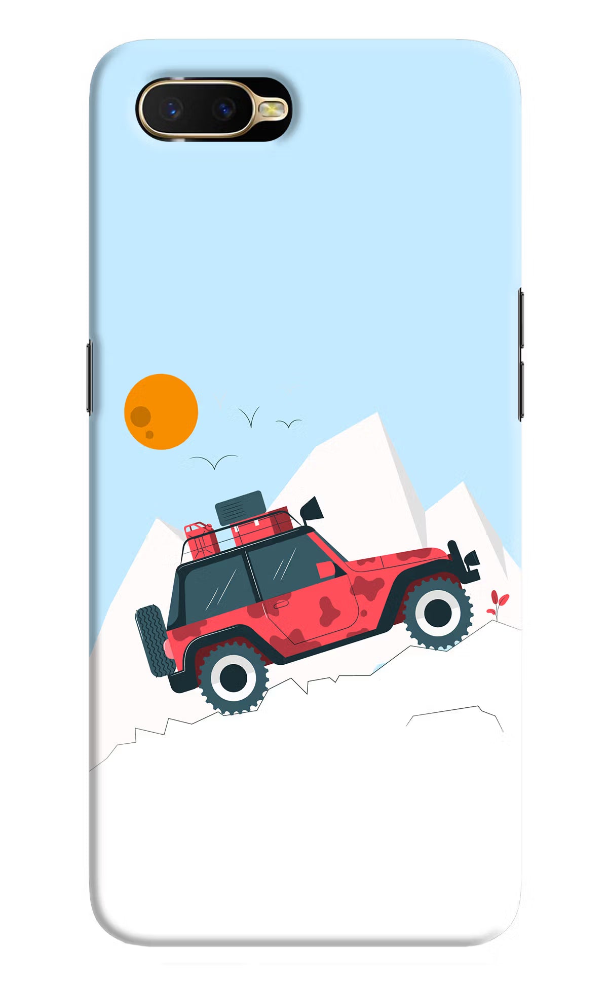 Mountain Trail Beast Oppo K1 Back Cover - Mountain Trail Beast Oppo K1 Hard Case Back Cover by Casekaro Mountain Trail Beast Oppo K1 Hard Case Back Cover by Casekaro