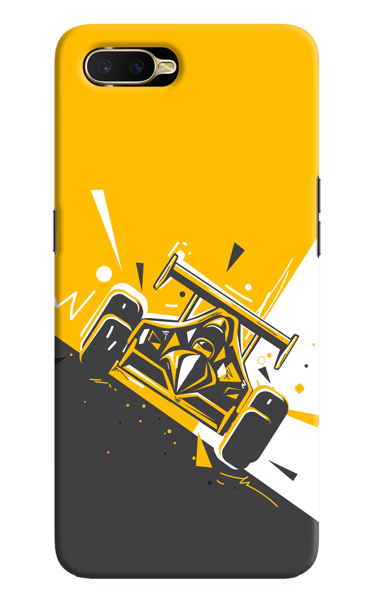 Track King Oppo K1 Back Cover - Track King Oppo K1 Hard Case Back Cover by Casekaro Track King Oppo K1 Hard Case Back Cover by Casekaro