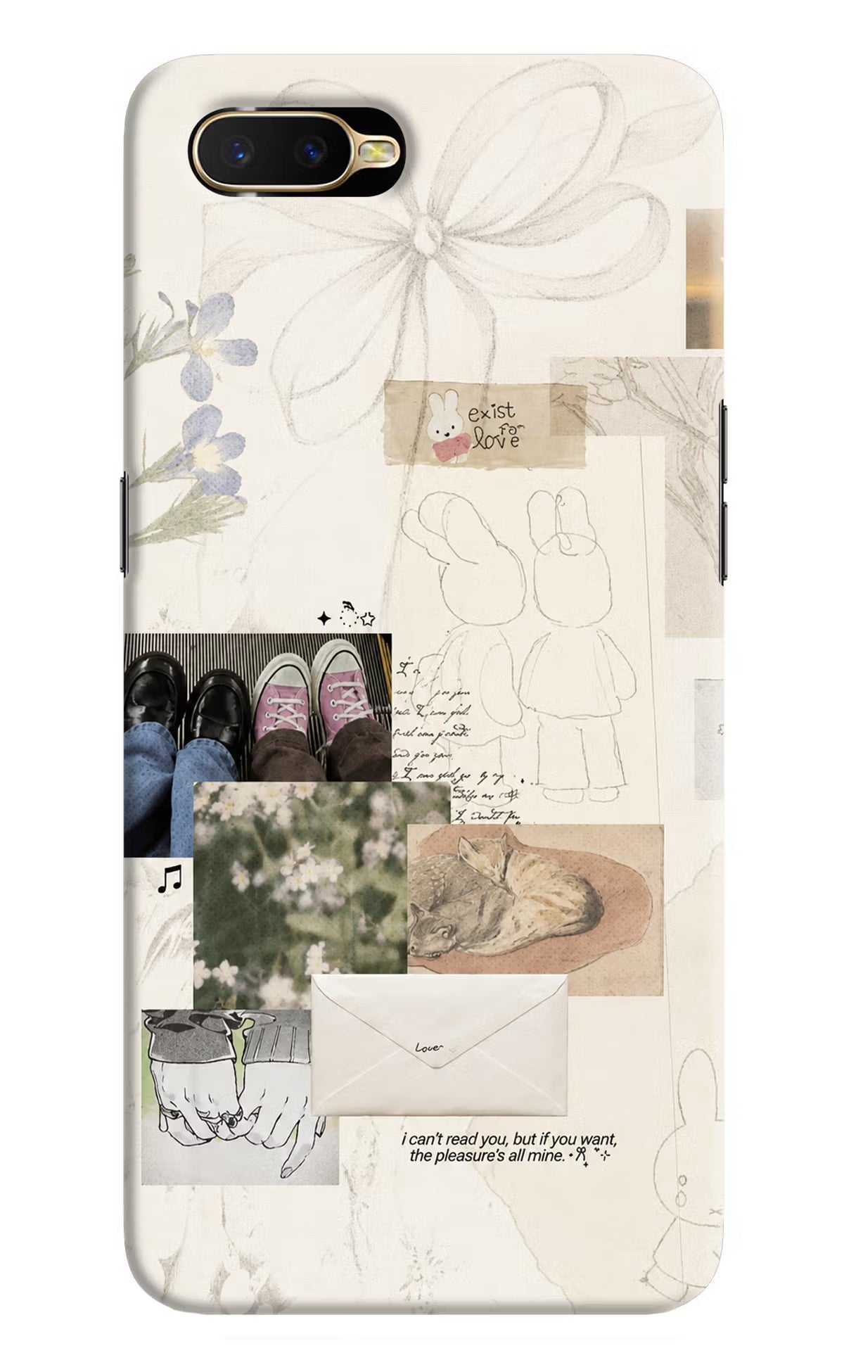 Soft Aesthetic Oppo K1 Back Cover - Soft Aesthetic Oppo K1 Back Cover Soft Aesthetic Oppo K1 Back Cover