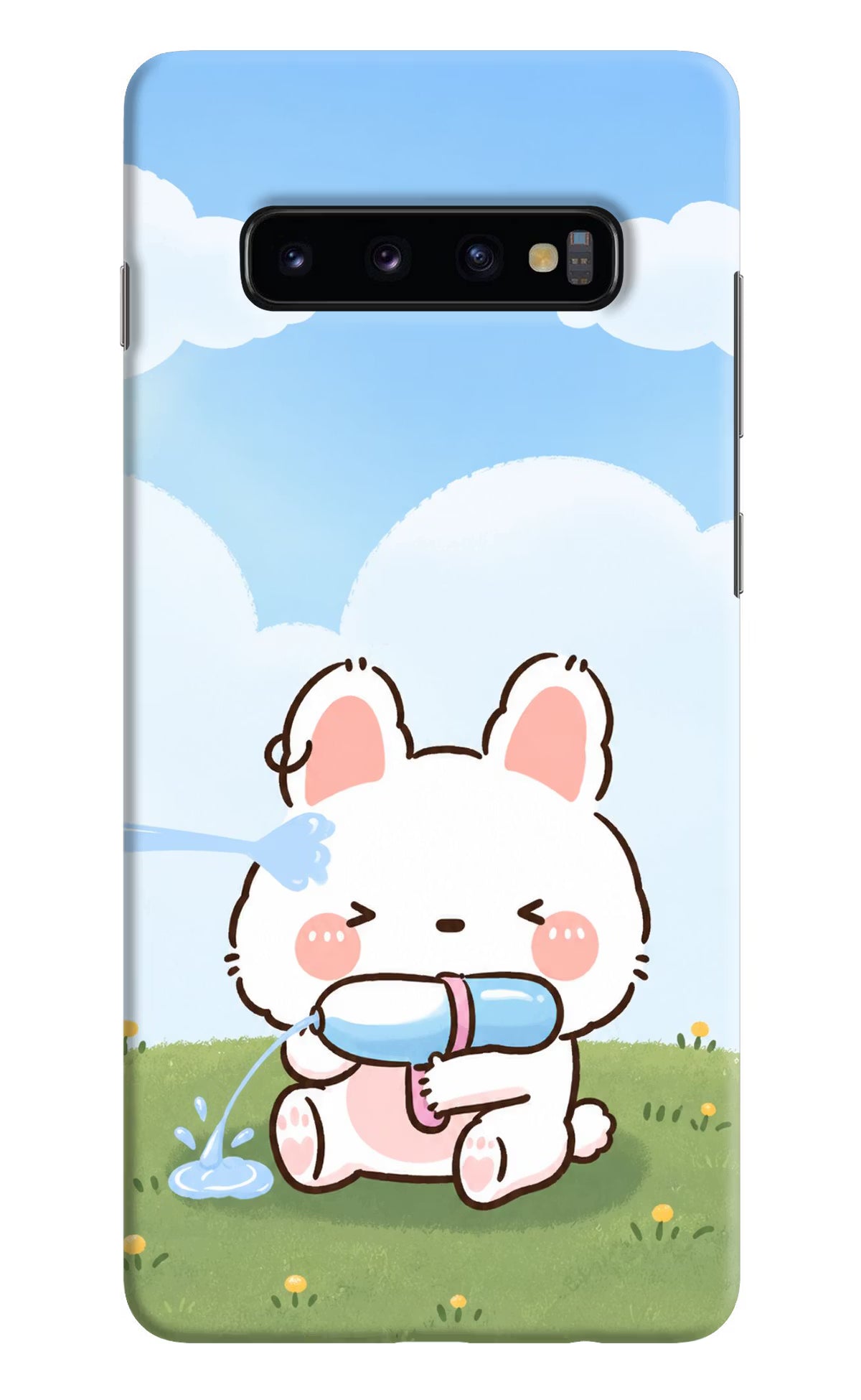 Bunny Treat Samsung S10 Plus Back Cover - Bunny Treat Samsung S10 Plus Back Cover Bunny Treat Samsung S10 Plus Back Cover
