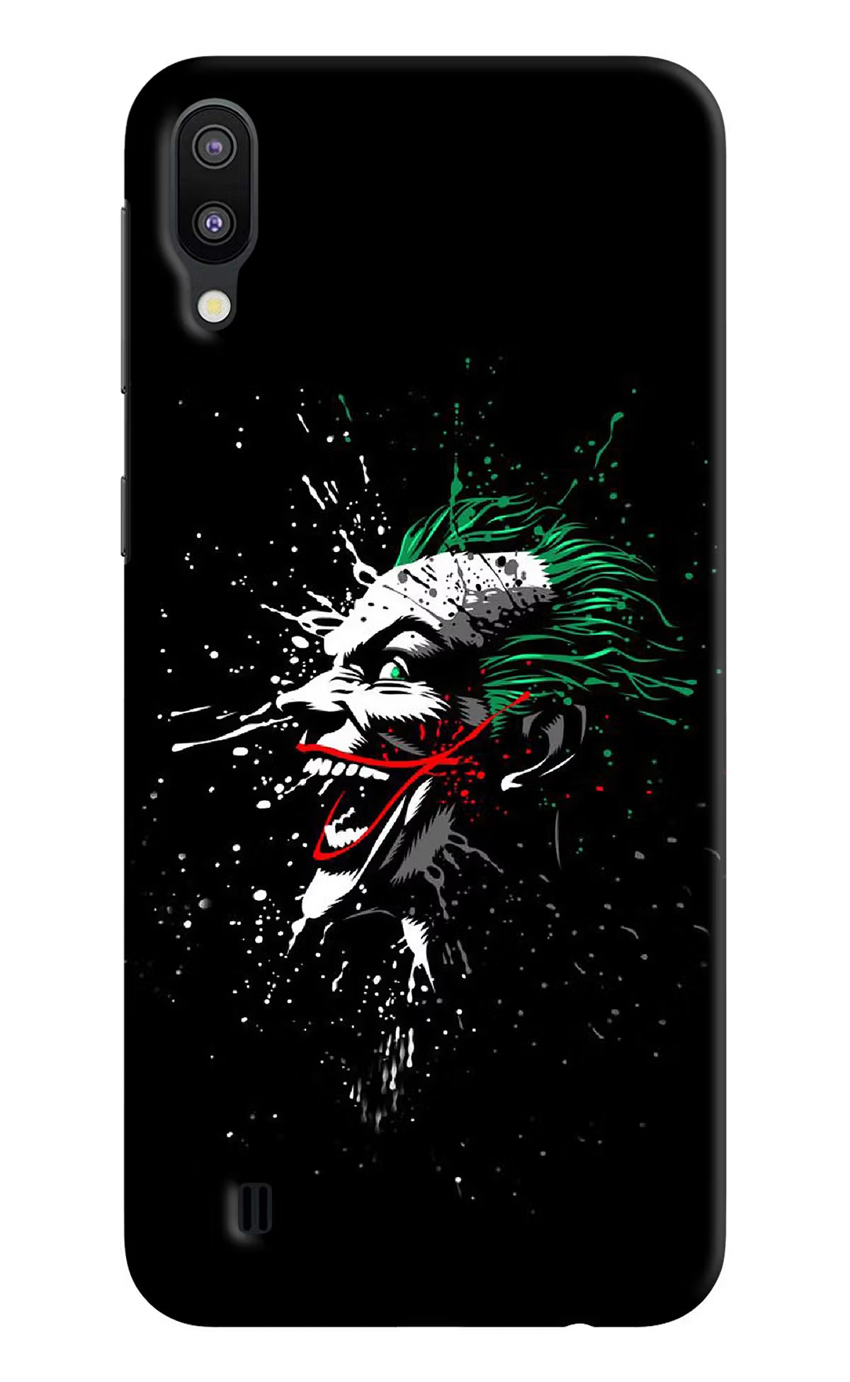 Joker Samsung M10 Back Cover - Joker Samsung M10 Hard Case Back Cover by Casekaro Joker Samsung M10 Hard Case Back Cover by Casekaro
