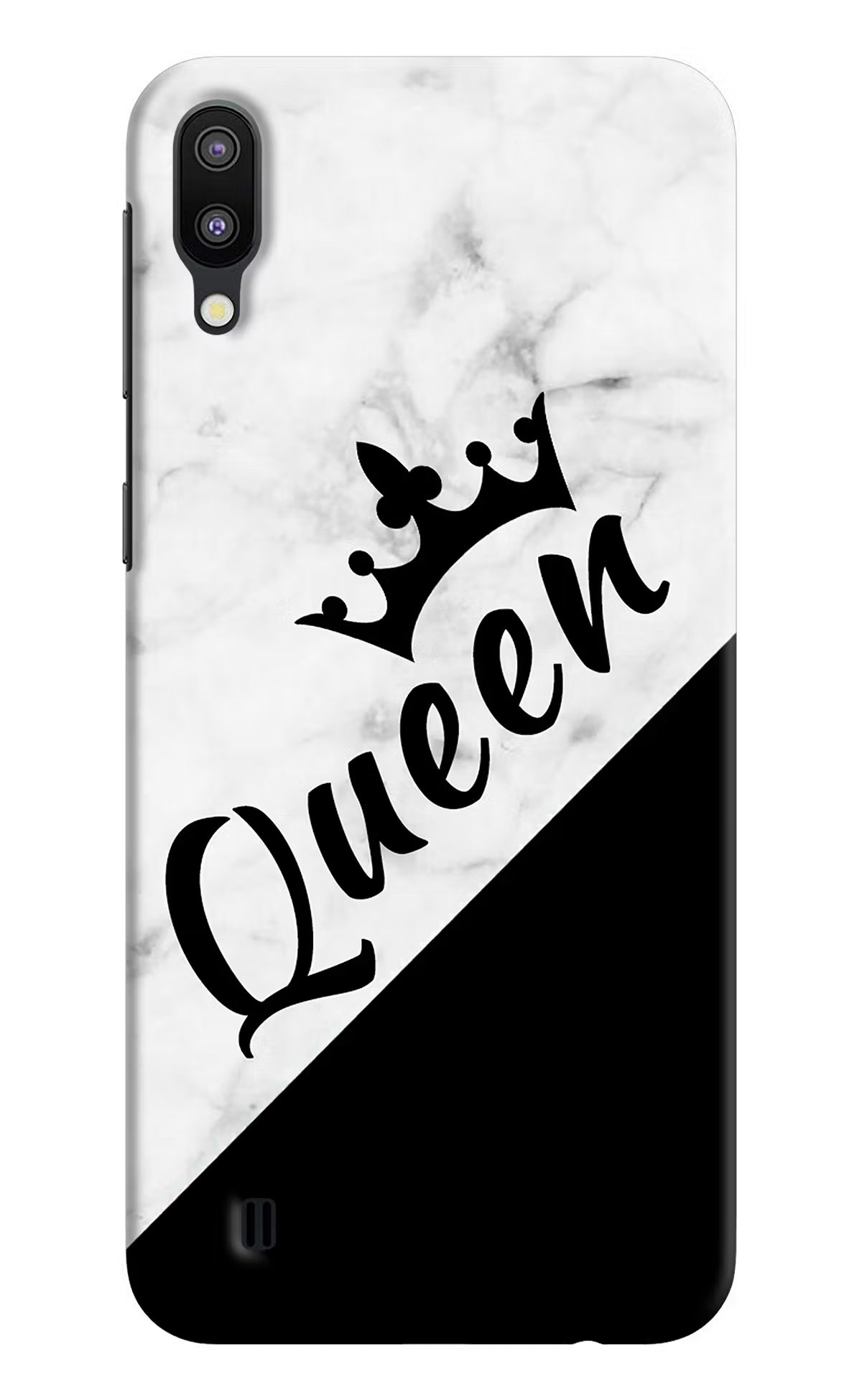 Queen Samsung M10 Back Cover - Queen Samsung M10 Hard Case Back Cover by Casekaro Queen Samsung M10 Hard Case Back Cover by Casekaro