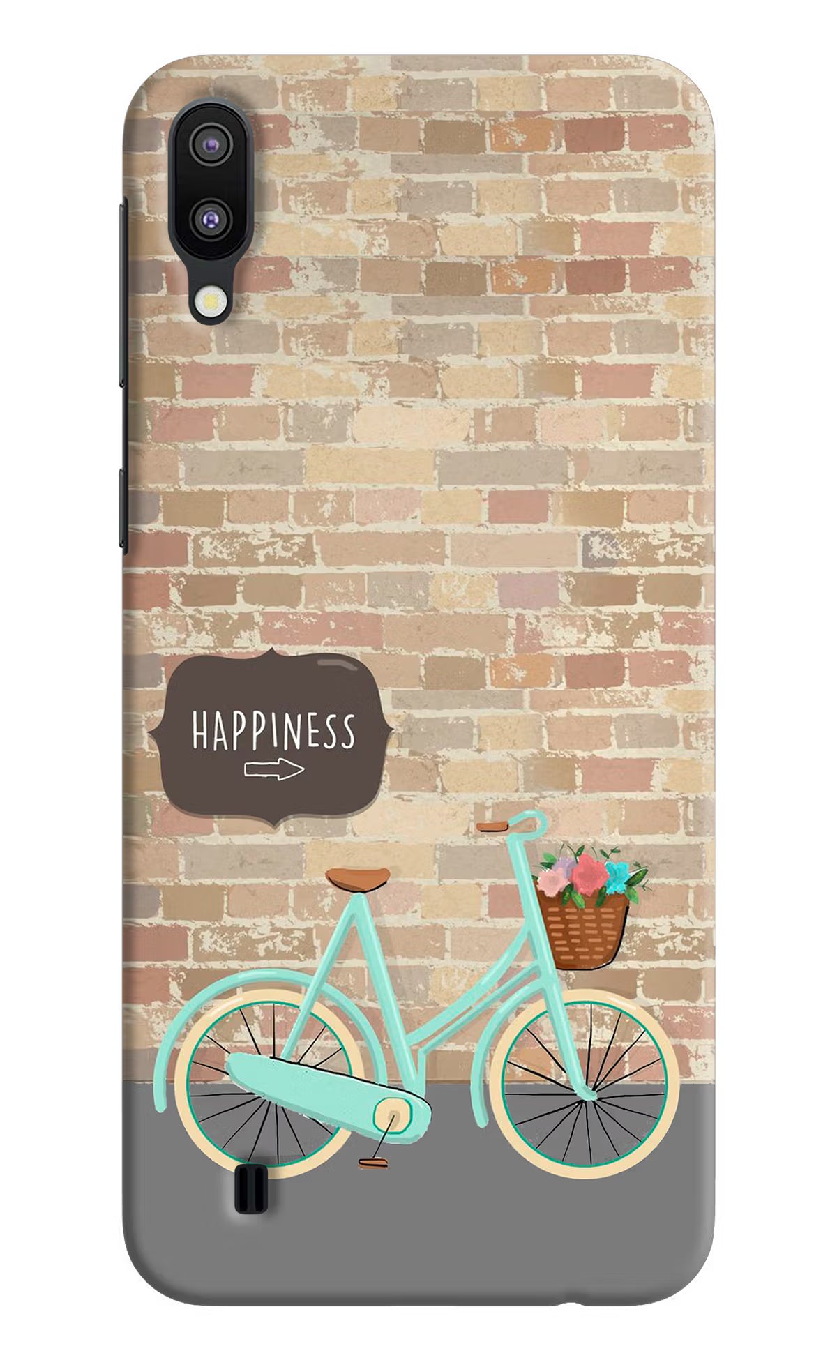 Happiness Artwork Samsung M10 Back Cover - Happiness Artwork Samsung M10 Hard Case Back Cover by Casekaro Happiness Artwork Samsung M10 Hard Case Back Cover by Casekaro