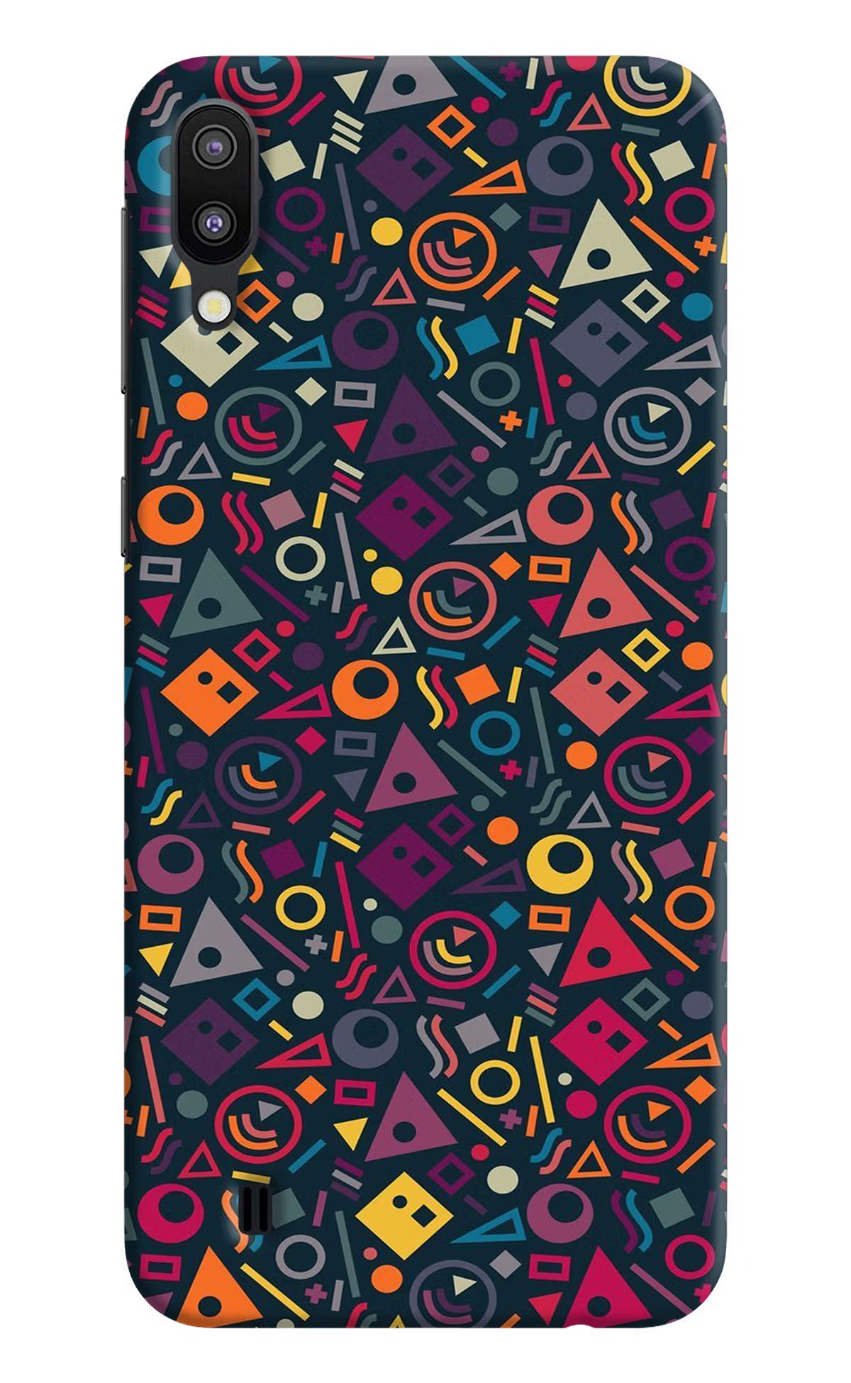 Geometric Abstract Samsung M10 Back Cover - Geometric Abstract Samsung M10 Hard Case Back Cover by Casekaro Geometric Abstract Samsung M10 Hard Case Back Cover by Casekaro