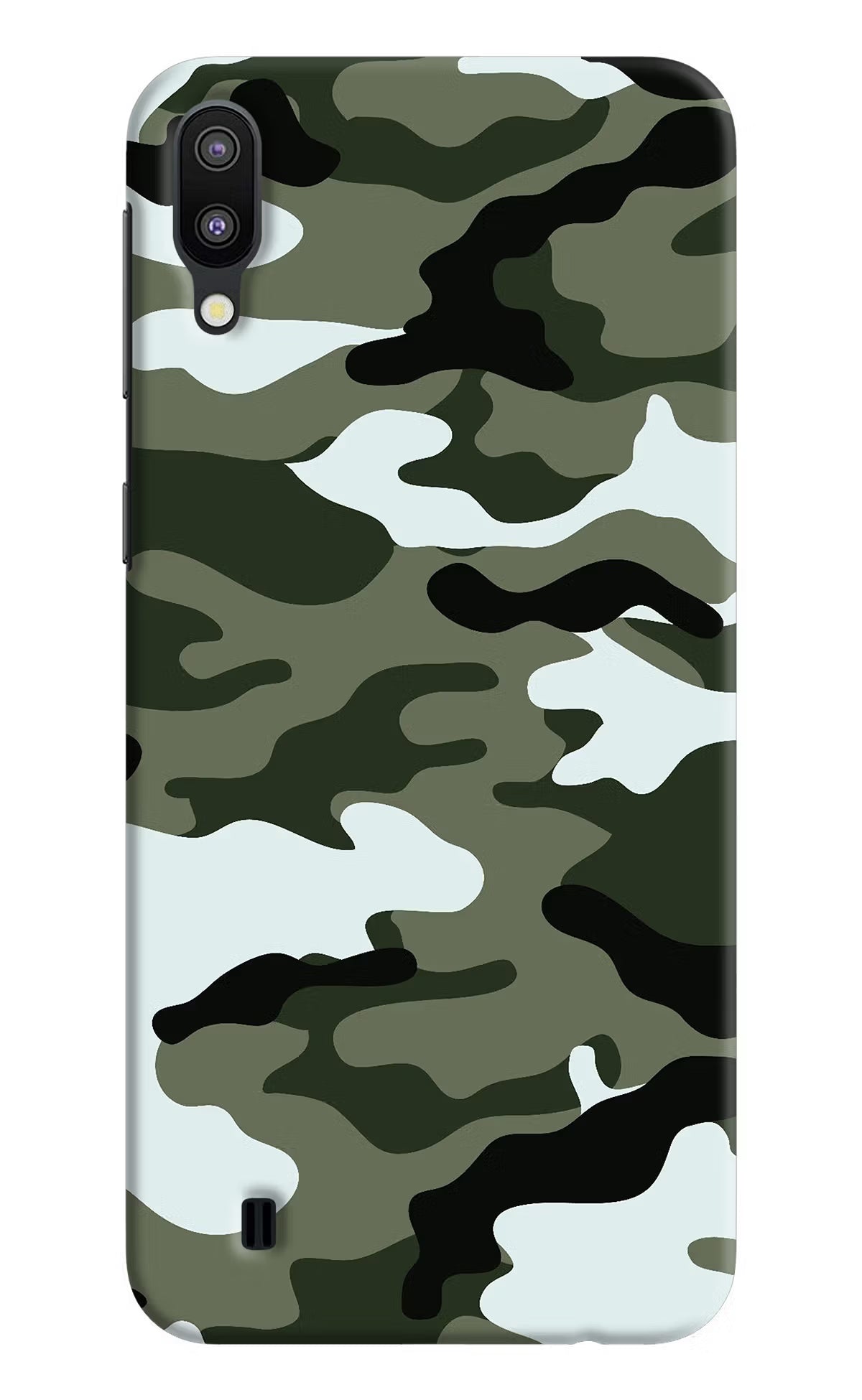 Camouflage Samsung M10 Back Cover - Camouflage Samsung M10 Hard Case Back Cover by Casekaro Camouflage Samsung M10 Hard Case Back Cover by Casekaro