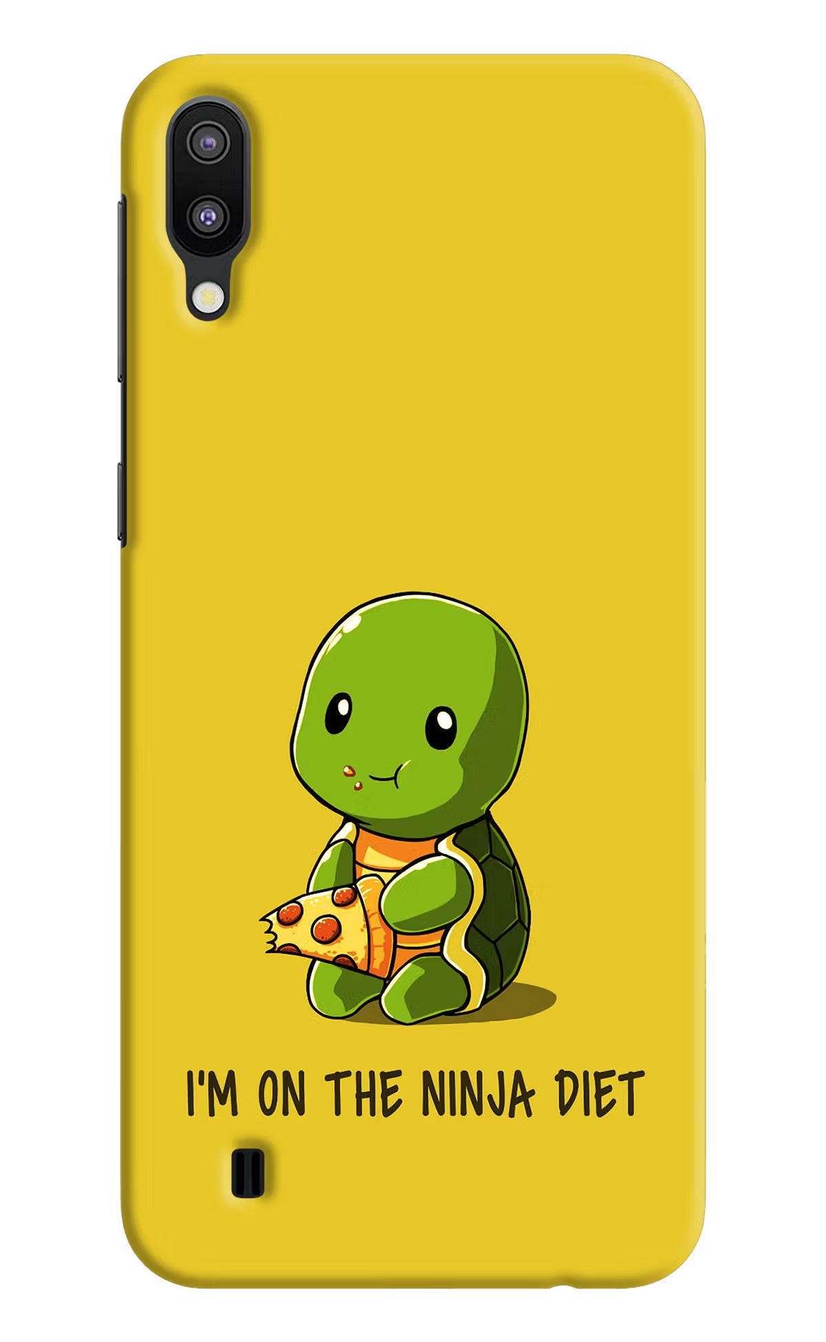 I'm on Ninja Diet Samsung M10 Back Cover - I'm on Ninja Diet Samsung M10 Hard Case Back Cover by Casekaro I'm on Ninja Diet Samsung M10 Hard Case Back Cover by Casekaro