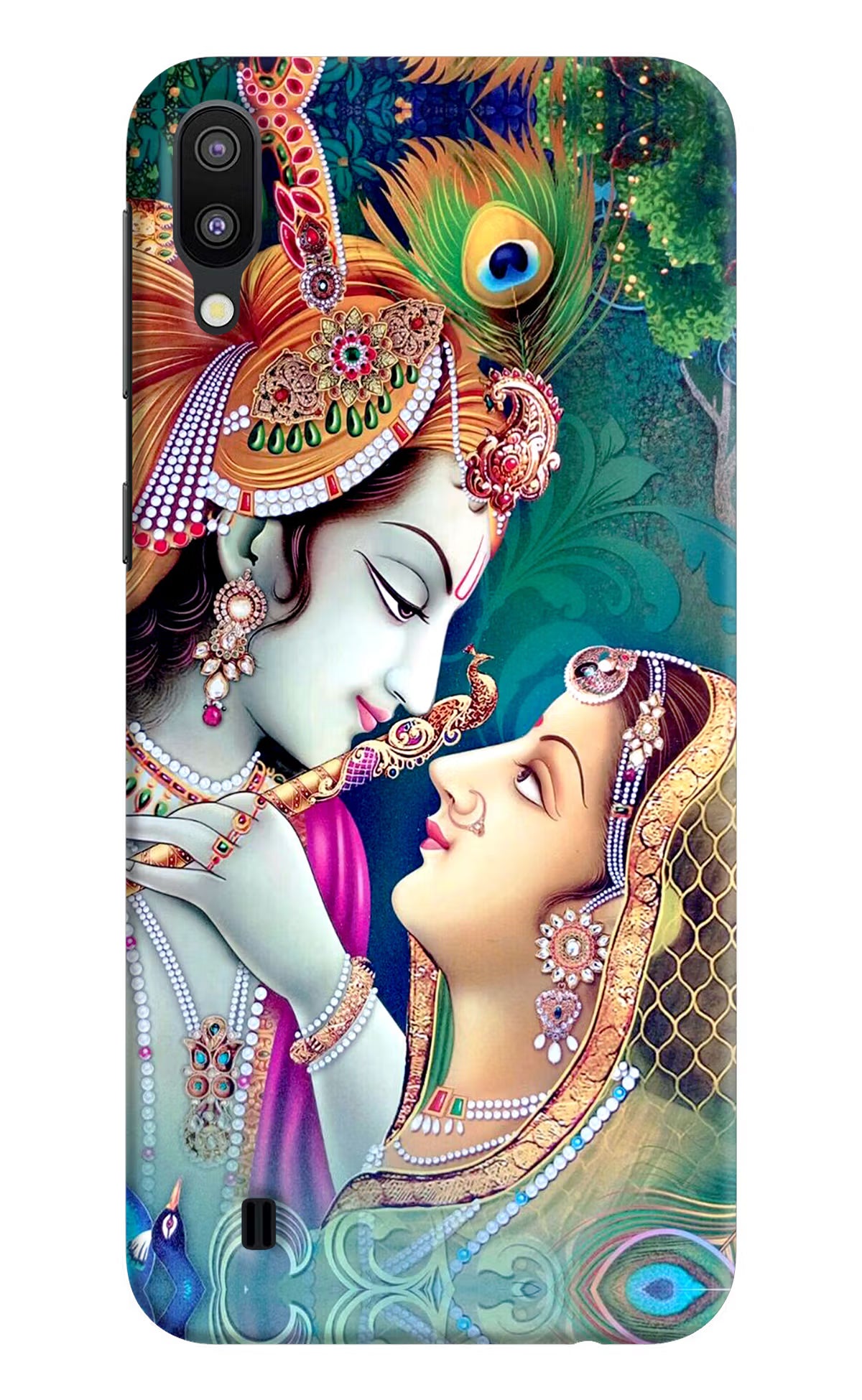 Lord Radha Krishna Samsung M10 Back Cover - Lord Radha Krishna Samsung M10 Hard Case Back Cover by Casekaro Lord Radha Krishna Samsung M10 Hard Case Back Cover by Casekaro