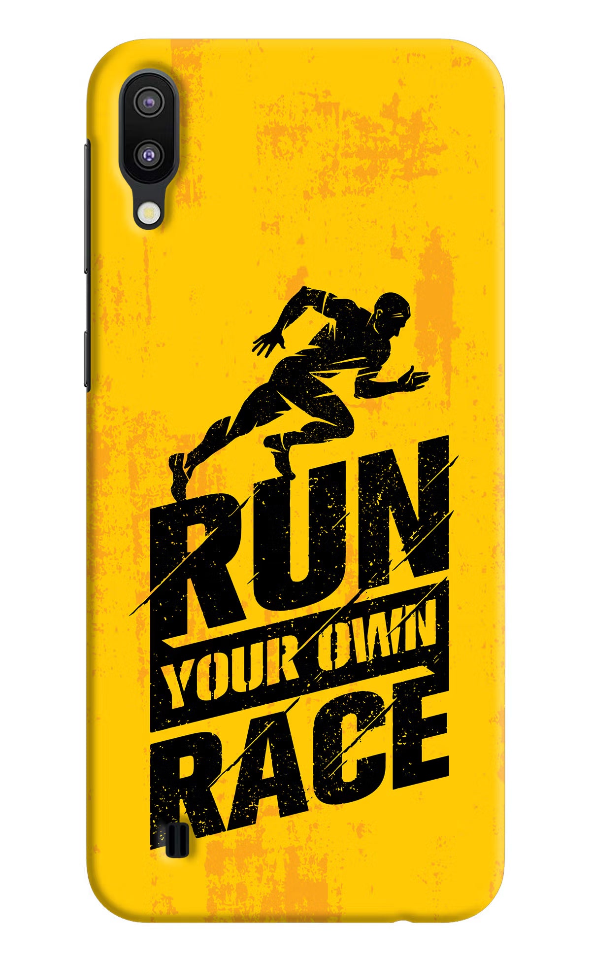 Run Your Own Race Samsung M10 Back Cover - Run Your Own Race Samsung M10 Hard Case Back Cover by Casekaro Run Your Own Race Samsung M10 Hard Case Back Cover by Casekaro