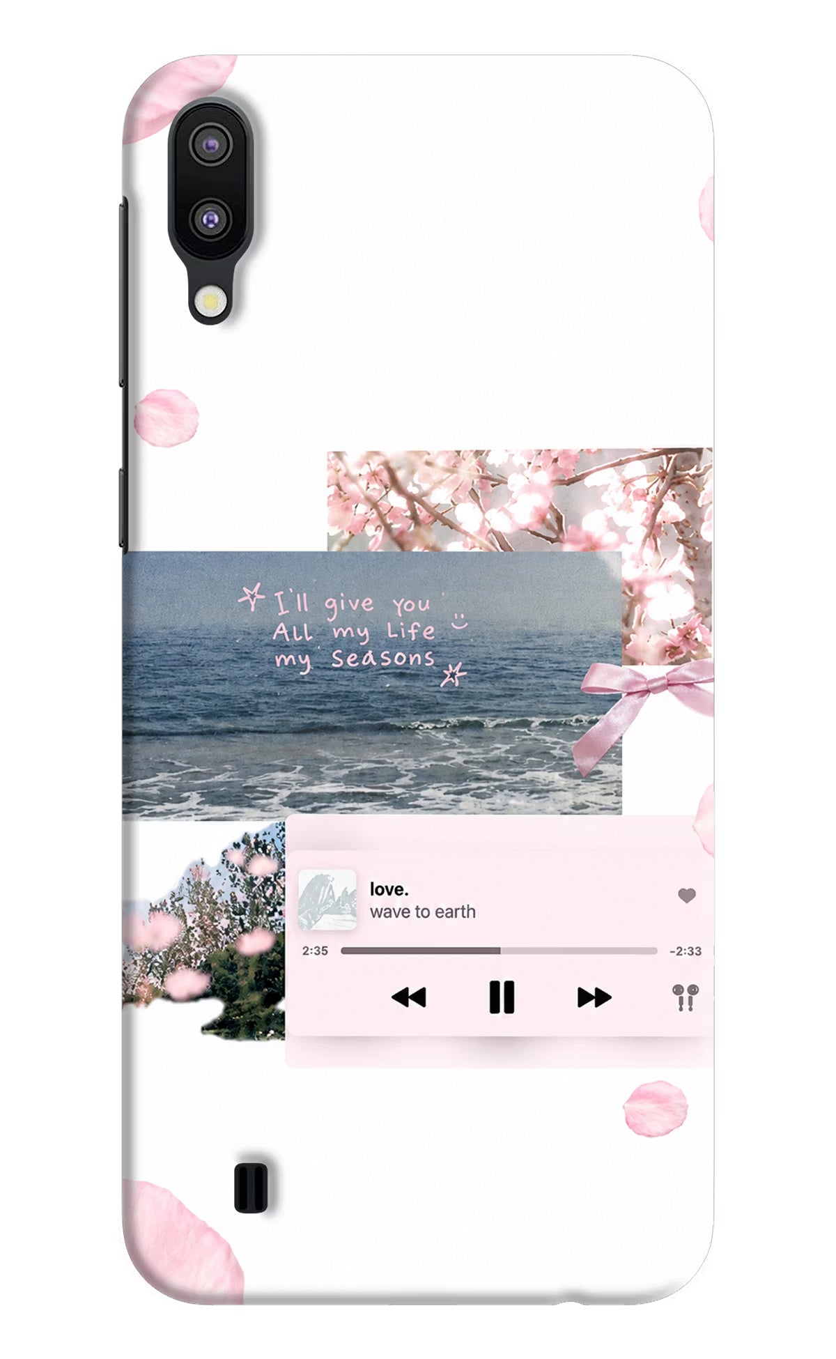 Wave to earth Samsung M10 Back Cover - Wave to earth Samsung M10 Back Cover Wave to earth Samsung M10 Back Cover