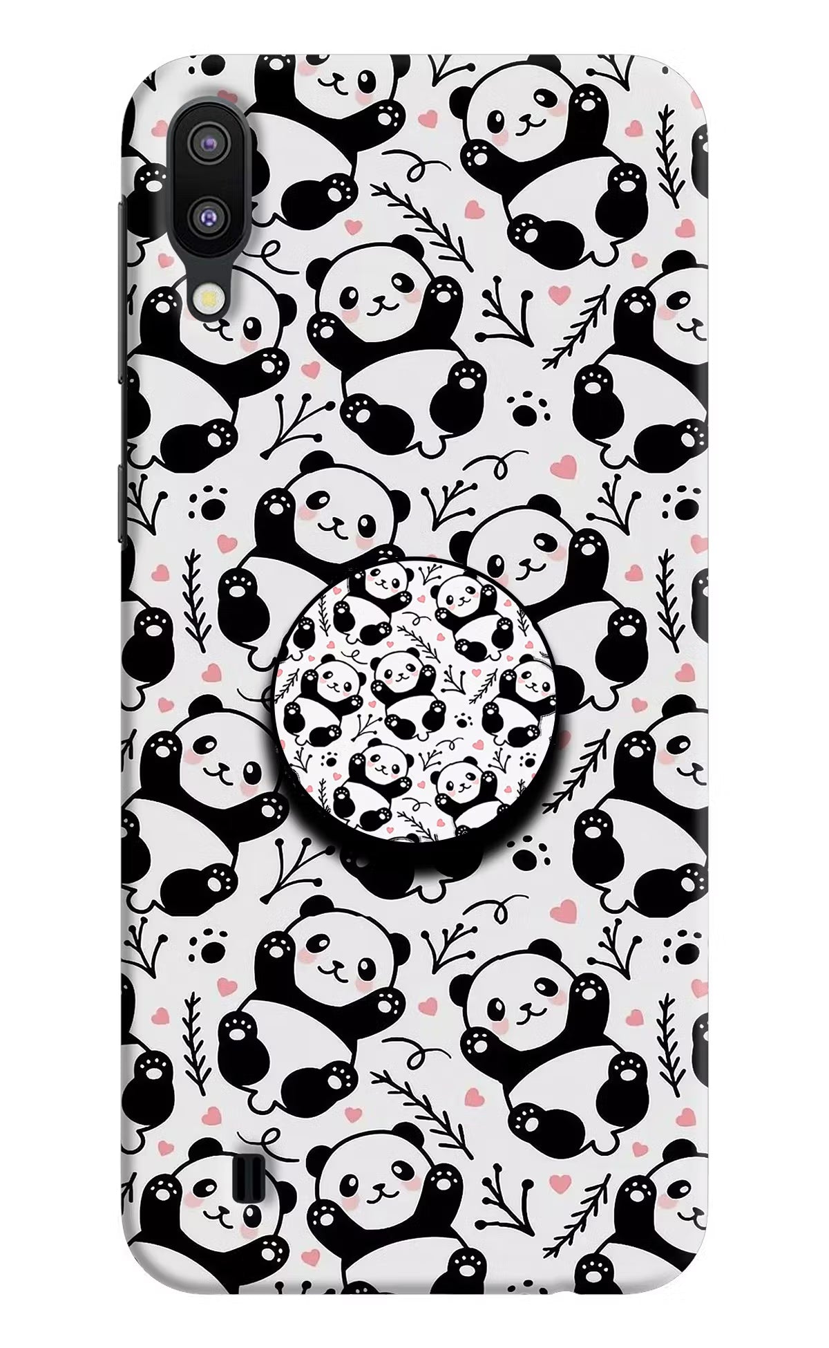 Cute Panda Samsung M10 Pop Case - Cute Panda Samsung M10 Pop Case by Casekaro Cute Panda Samsung M10 Pop Case by Casekaro