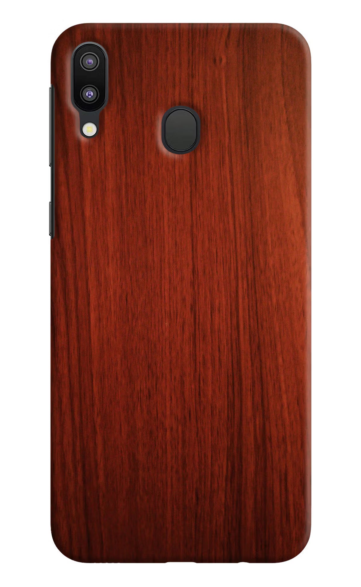 Wooden Plain Pattern Samsung M20 Back Cover - Wooden Plain Pattern Samsung M20 Hard Case Back Cover by Casekaro Wooden Plain Pattern Samsung M20 Hard Case Back Cover by Casekaro