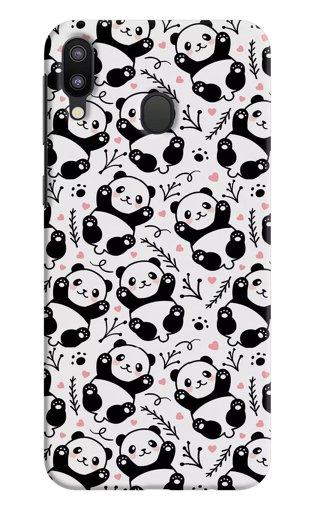 Cute Panda Samsung M20 Back Cover - Cute Panda Samsung M20 Hard Case Back Cover by Casekaro Cute Panda Samsung M20 Hard Case Back Cover by Casekaro