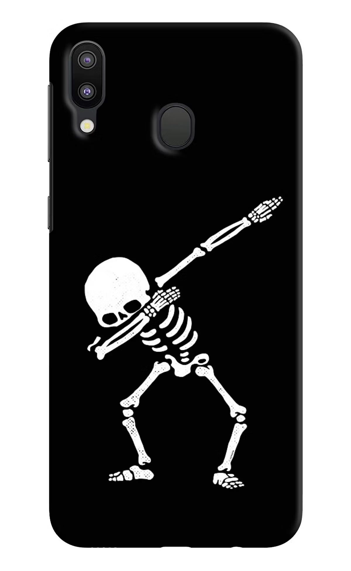 Dabbing Skeleton Art Samsung M20 Back Cover - Dabbing Skeleton Art Samsung M20 Hard Case Back Cover by Casekaro Dabbing Skeleton Art Samsung M20 Hard Case Back Cover by Casekaro