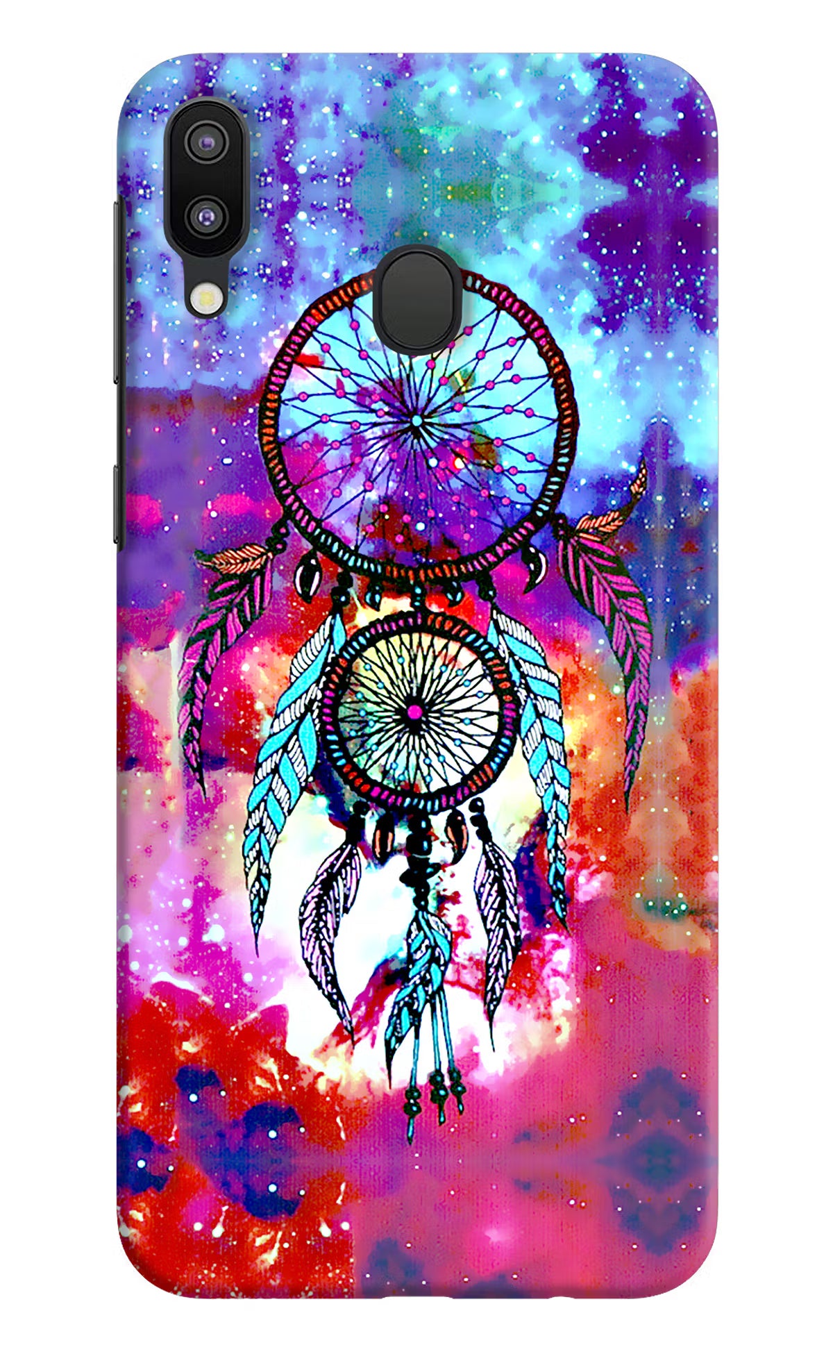 Dream Catcher Abstract Samsung M20 Back Cover - Dream Catcher Abstract Samsung M20 Hard Case Back Cover by Casekaro Dream Catcher Abstract Samsung M20 Hard Case Back Cover by Casekaro