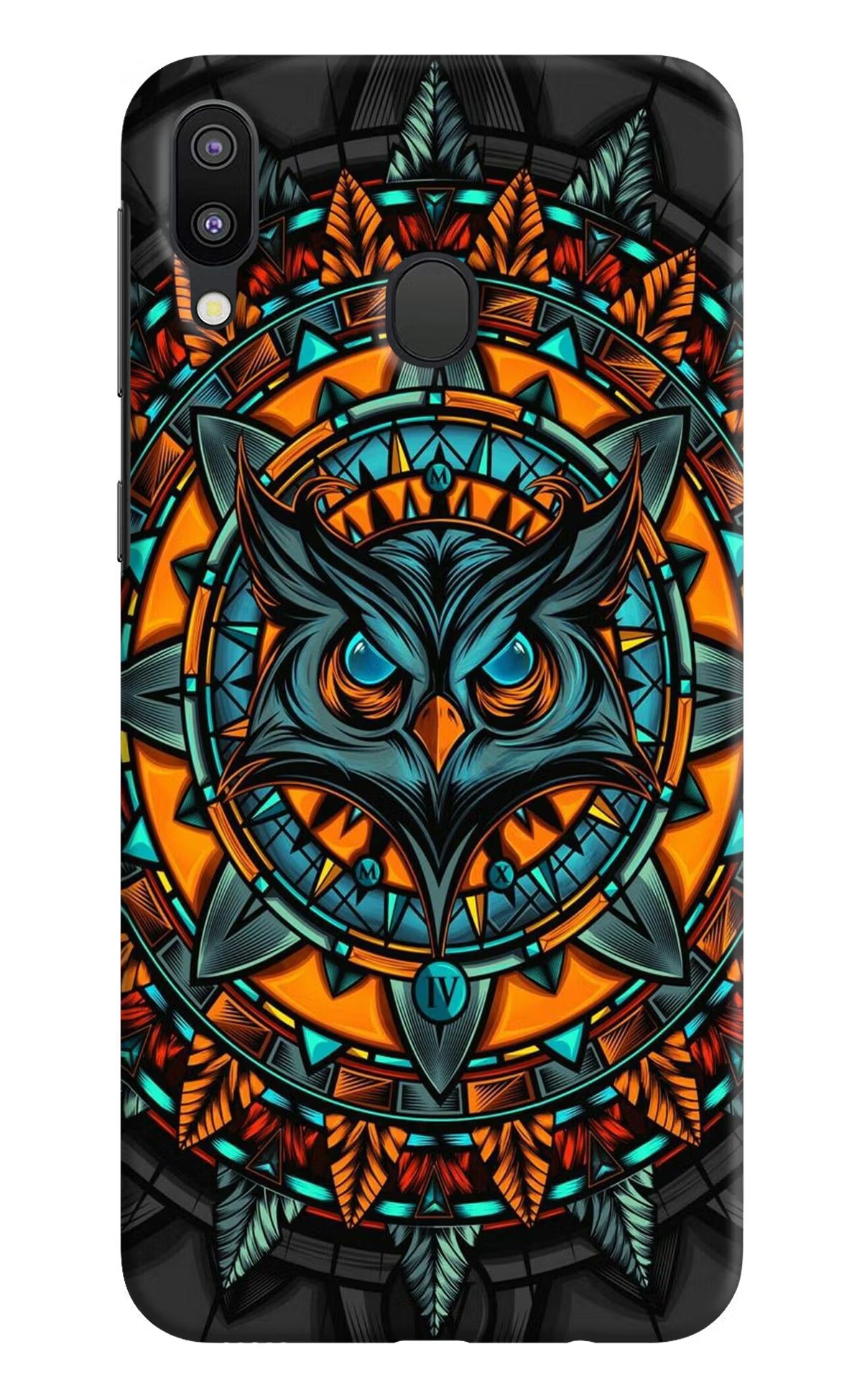 Angry Owl Art Samsung M20 Back Cover - Angry Owl Art Samsung M20 Hard Case Back Cover by Casekaro Angry Owl Art Samsung M20 Hard Case Back Cover by Casekaro