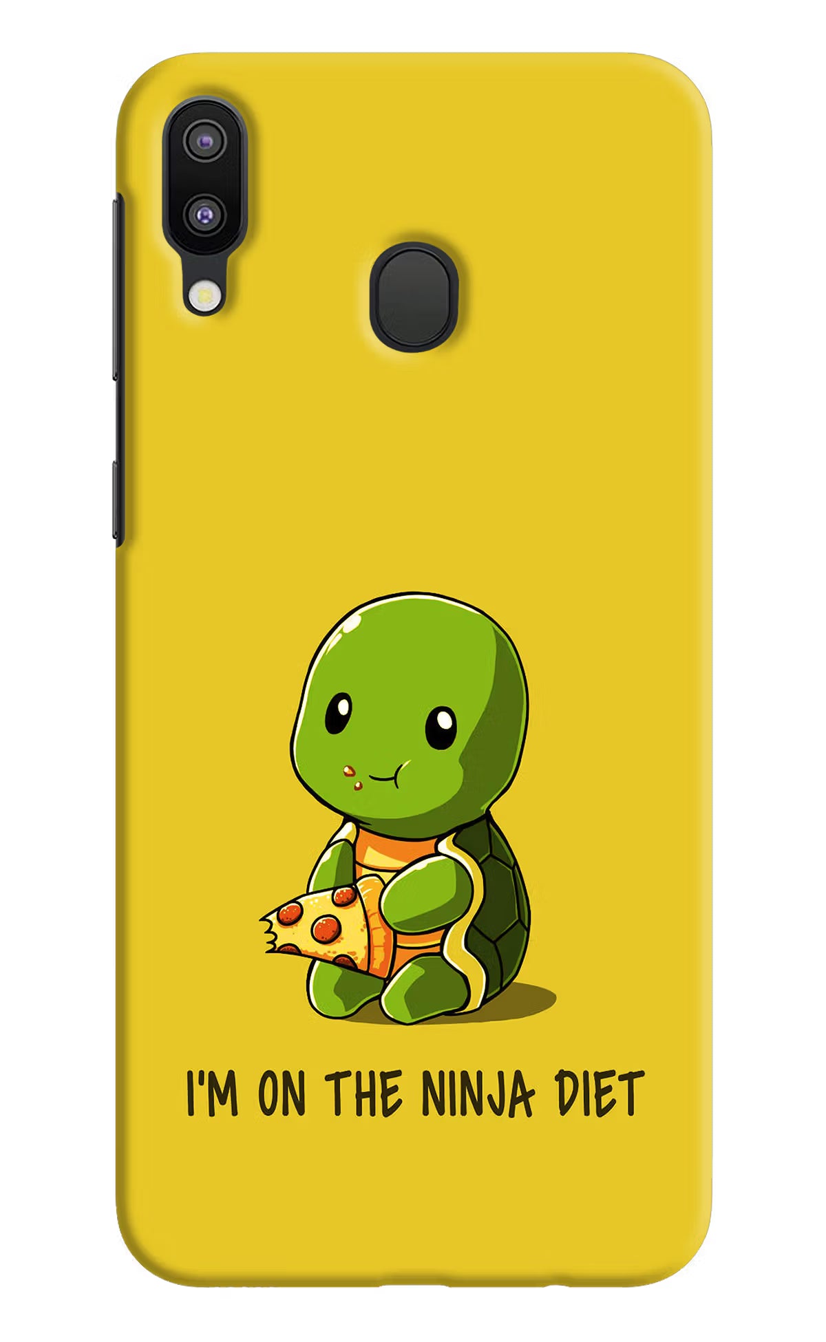 I'm on Ninja Diet Samsung M20 Back Cover - I'm on Ninja Diet Samsung M20 Hard Case Back Cover by Casekaro I'm on Ninja Diet Samsung M20 Hard Case Back Cover by Casekaro