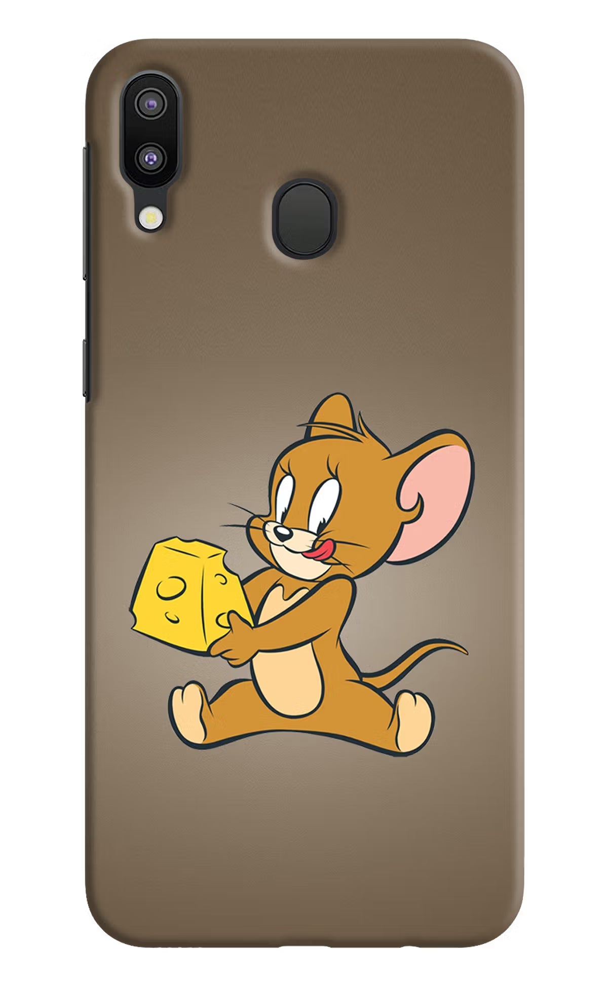 Jerry Samsung M20 Back Cover - Jerry Samsung M20 Hard Case Back Cover by Casekaro Jerry Samsung M20 Hard Case Back Cover by Casekaro