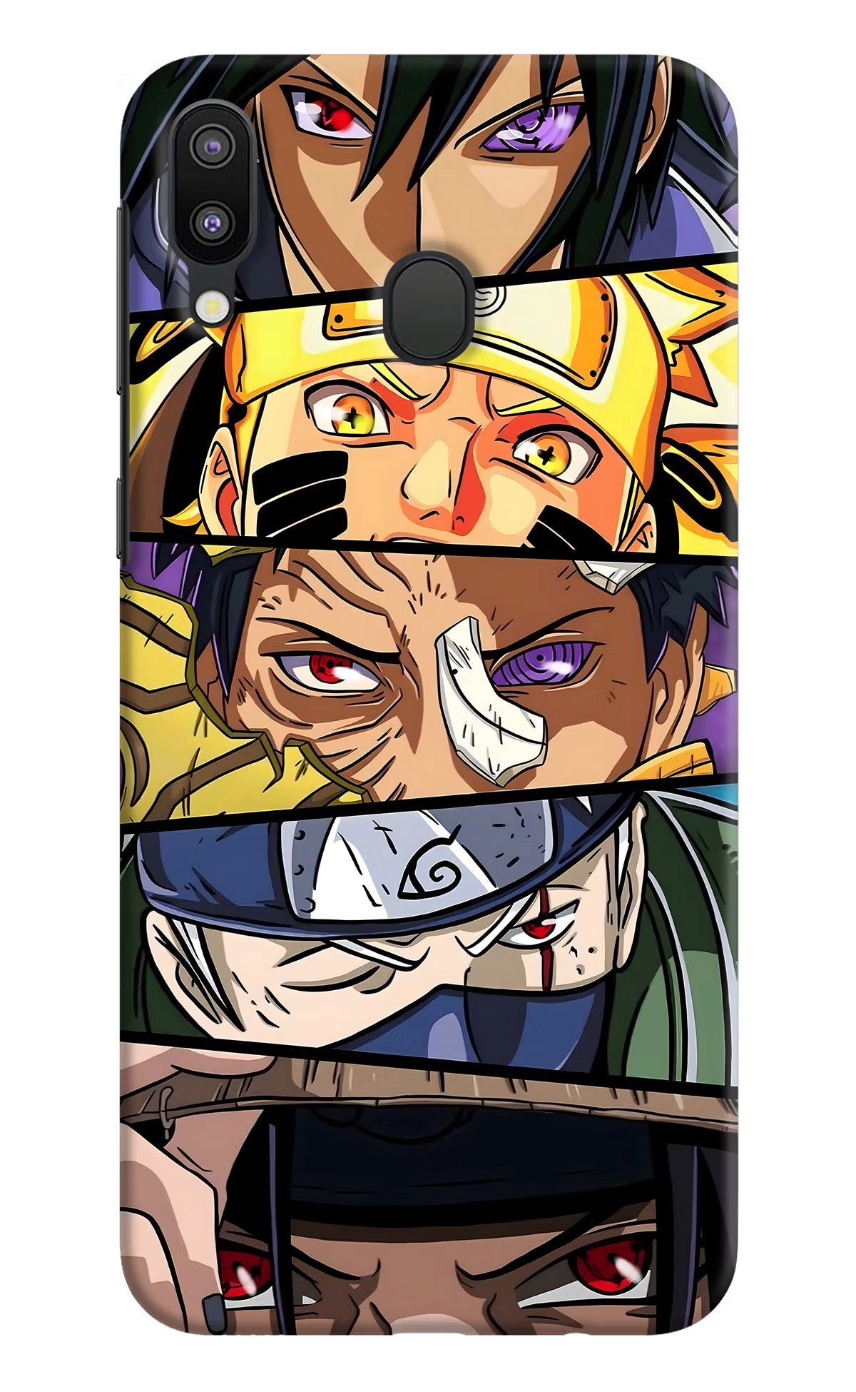 Naruto Character Samsung M20 Back Cover - Naruto Character Samsung M20 Hard Case Back Cover by Casekaro Naruto Character Samsung M20 Hard Case Back Cover by Casekaro