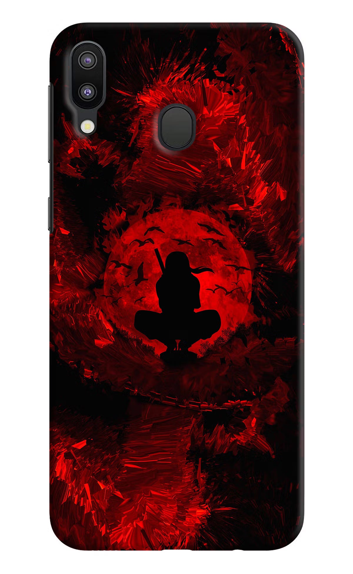Itachi Uchiha Samsung M20 Back Cover - Itachi Uchiha Samsung M20 Hard Case Back Cover by Casekaro Itachi Uchiha Samsung M20 Hard Case Back Cover by Casekaro