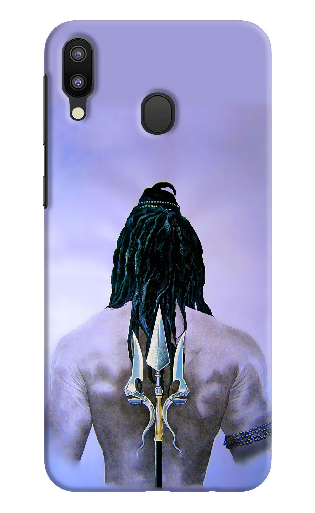 Shiva Samsung M20 Back Cover - Shiva Samsung M20 Hard Case Back Cover by Casekaro Shiva Samsung M20 Hard Case Back Cover by Casekaro