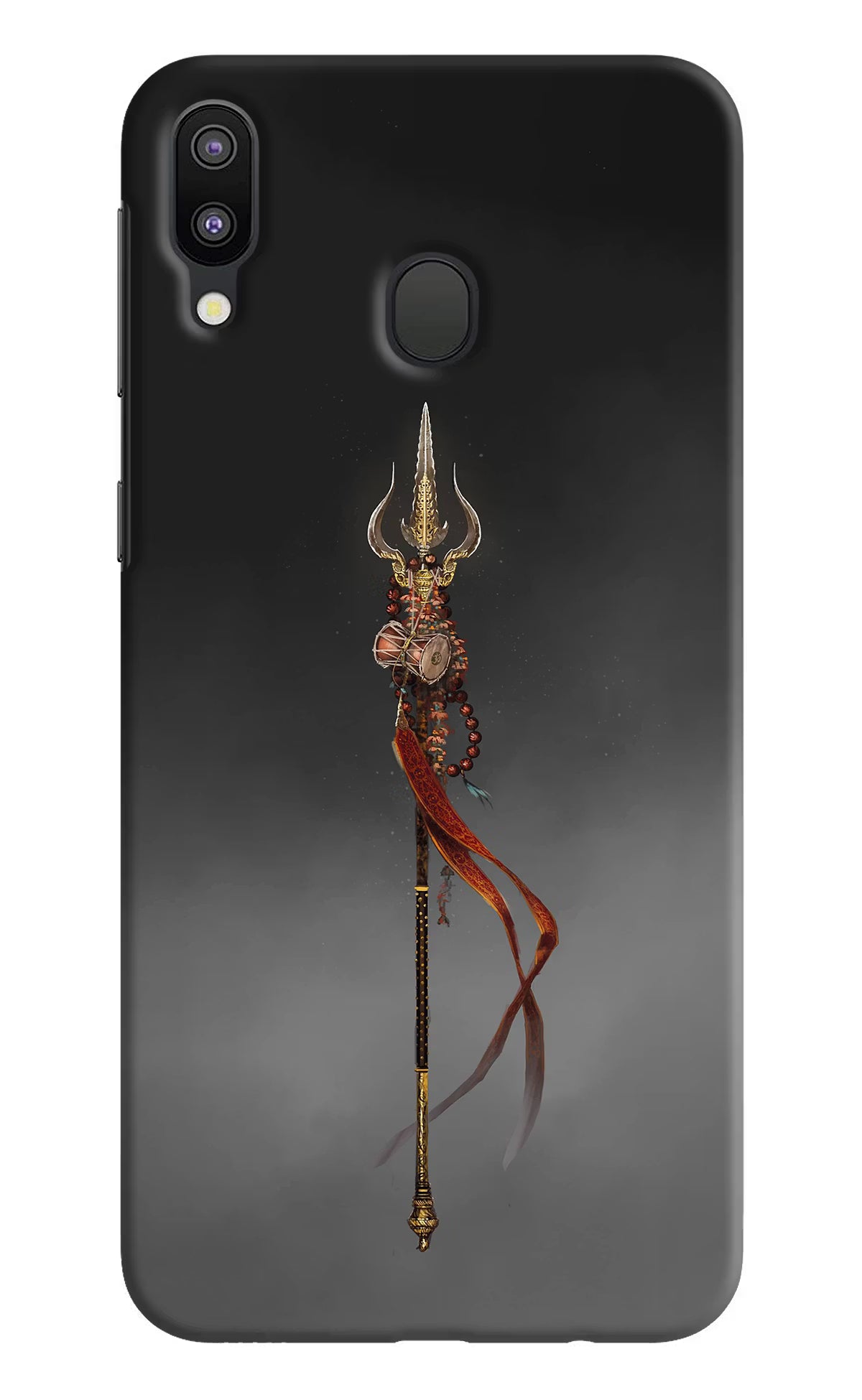Shiv Trishul Samsung M20 Back Cover - Shiv Trishul Samsung M20 Hard Case Back Cover by Casekaro Shiv Trishul Samsung M20 Hard Case Back Cover by Casekaro