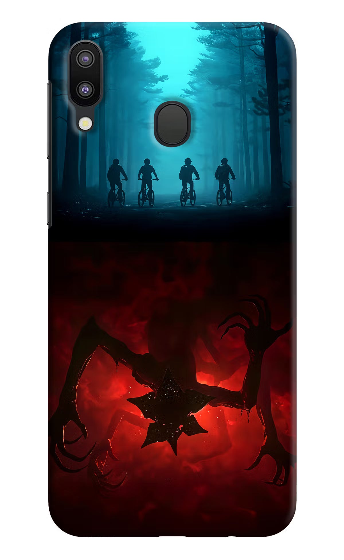 Ordinary Things Downside Up Samsung M20 Back Cover - Ordinary Things Downside Up Samsung M20 Hard Case Back Cover by Casekaro Ordinary Things Downside Up Samsung M20 Hard Case Back Cover by Casekaro