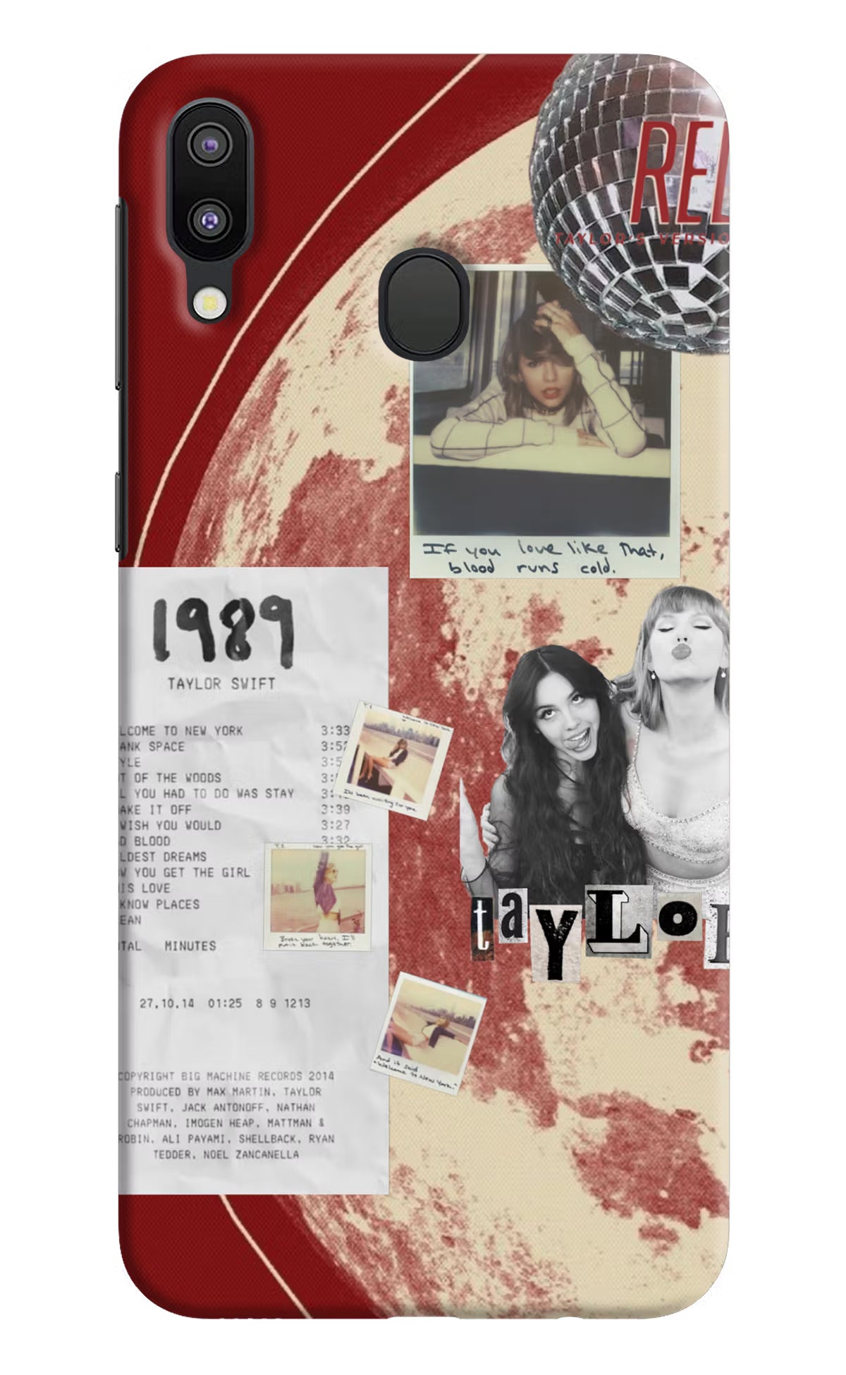 Taylor Swift Samsung M20 Back Cover - Taylor Swift Samsung M20 Hard Case Back Cover by Casekaro Taylor Swift Samsung M20 Hard Case Back Cover by Casekaro