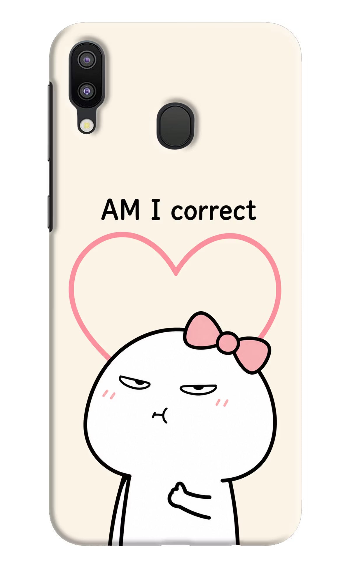 Always Right Samsung M20 Back Cover - Always Right Samsung M20 Back Cover Always Right Samsung M20 Back Cover
