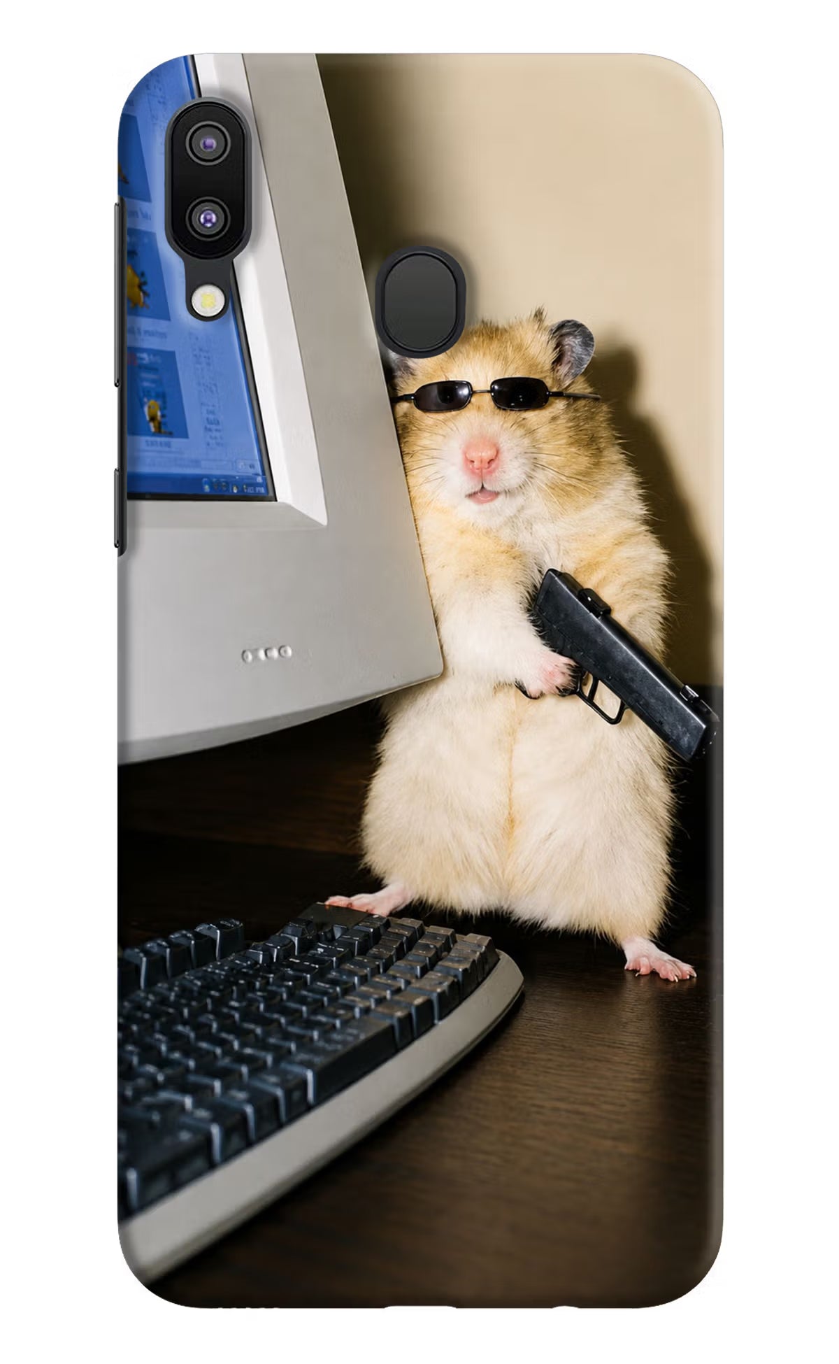Hacker Hamster Samsung M20 Back Cover - Hacker Hamster Samsung M20 Back Cover Hacker Hamster Samsung M20 Back Cover