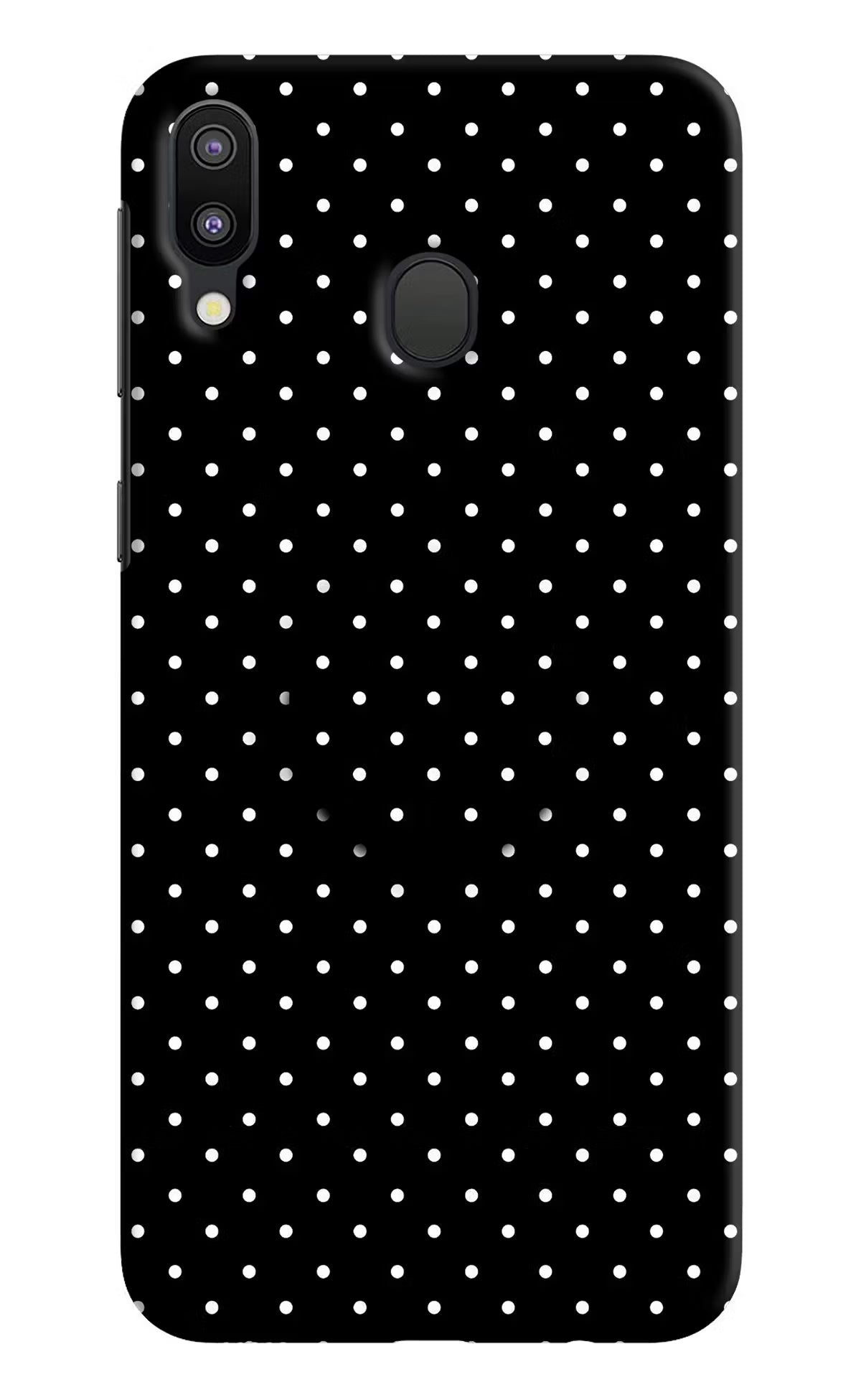 White Dots Samsung M20 Pop Case - White Dots Samsung M20 Pop Case by Casekaro White Dots Samsung M20 Pop Case by Casekaro