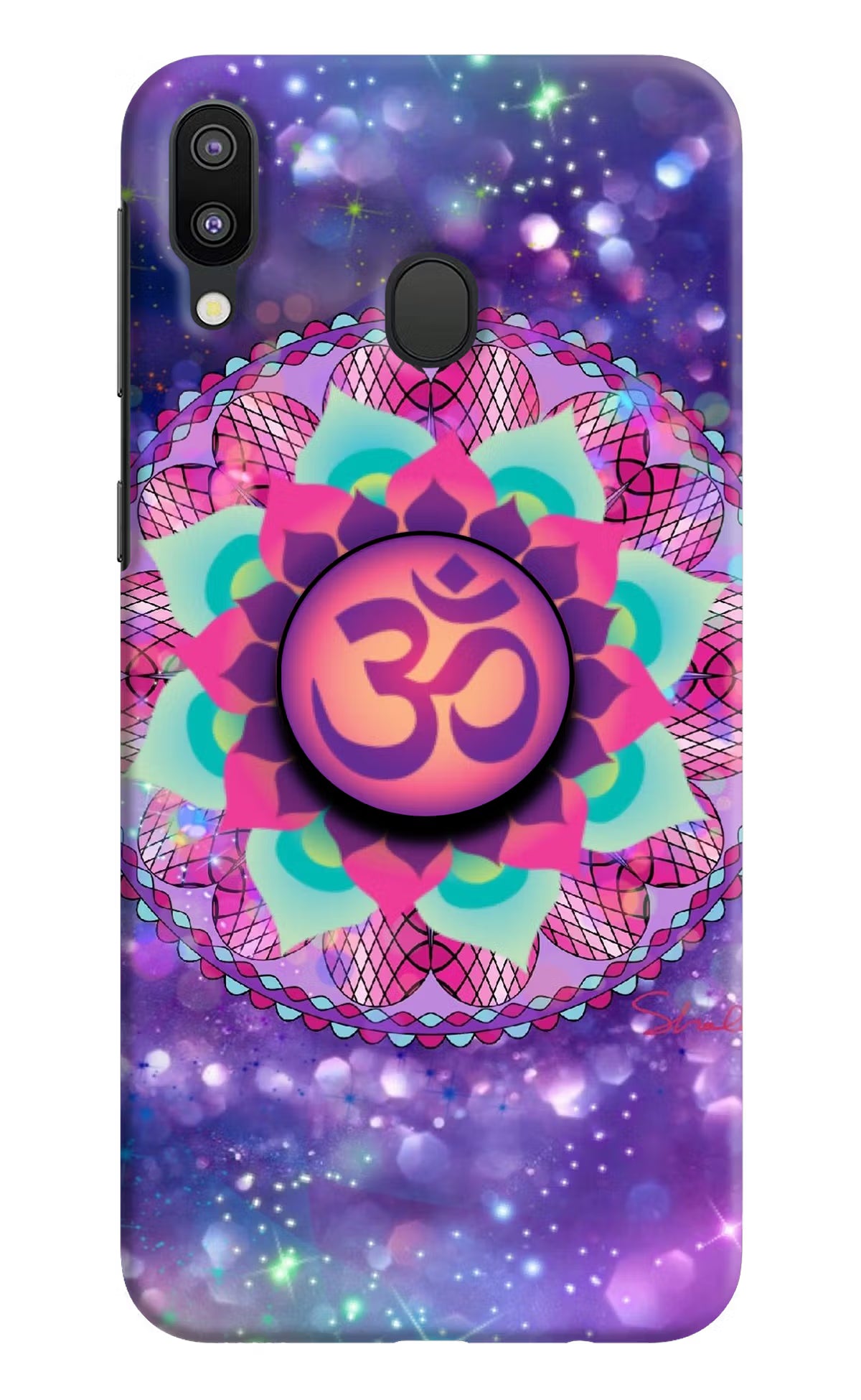 Om Purple Samsung M20 Pop Case - Om Purple Samsung M20 Pop Case by Casekaro Om Purple Samsung M20 Pop Case by Casekaro
