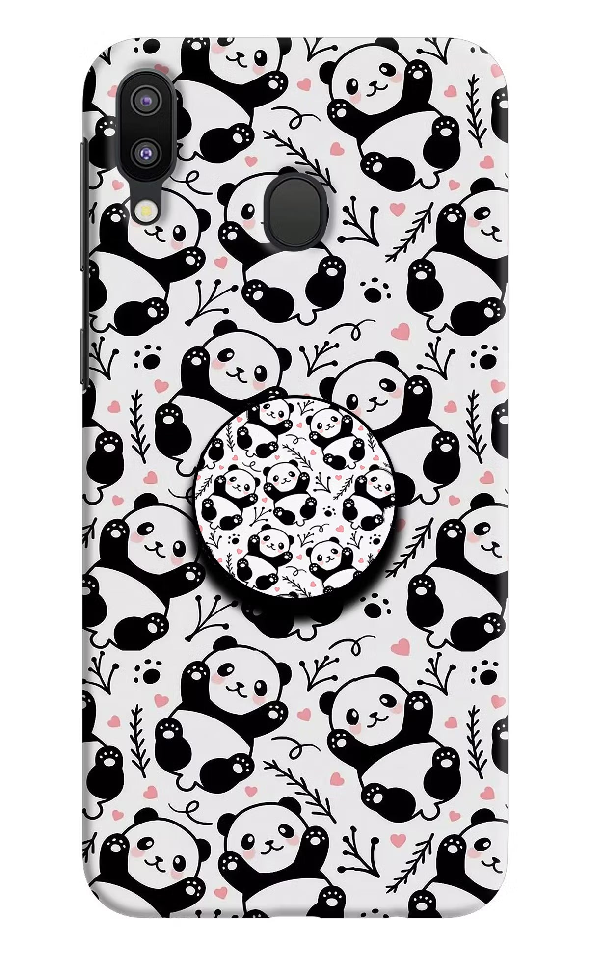 Cute Panda Samsung M20 Pop Case - Cute Panda Samsung M20 Pop Case by Casekaro Cute Panda Samsung M20 Pop Case by Casekaro